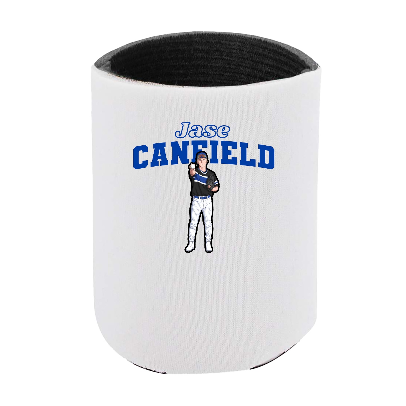 Can Holder — Name Arch in White