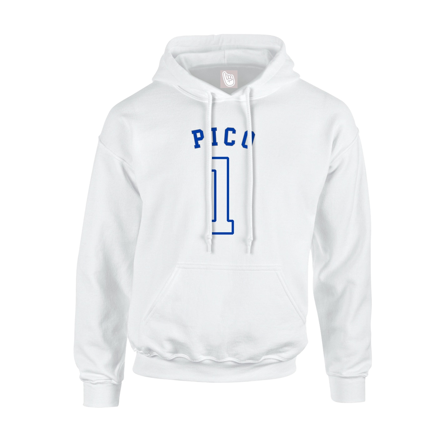 Hoodie — Shirsey Arch in White