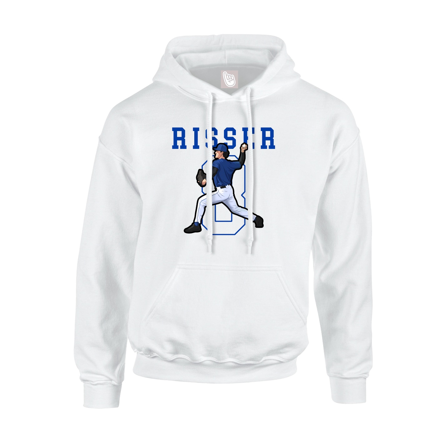Youth Hoodie — Shirsey in White