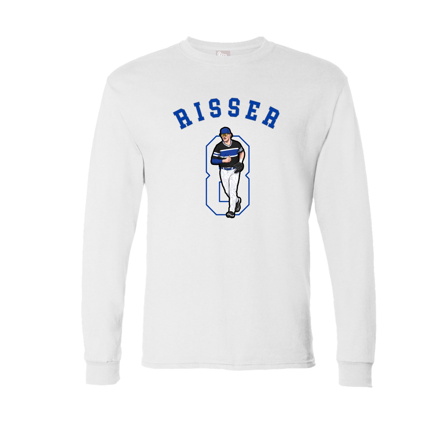 Long Sleeve Tee — Shirsey Arch in White