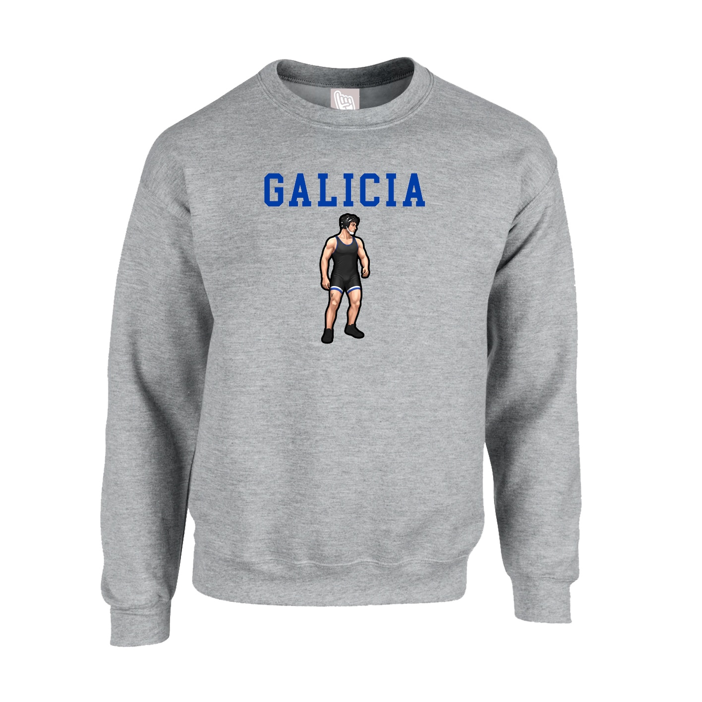 Fleece Crew — Shirsey in Grey