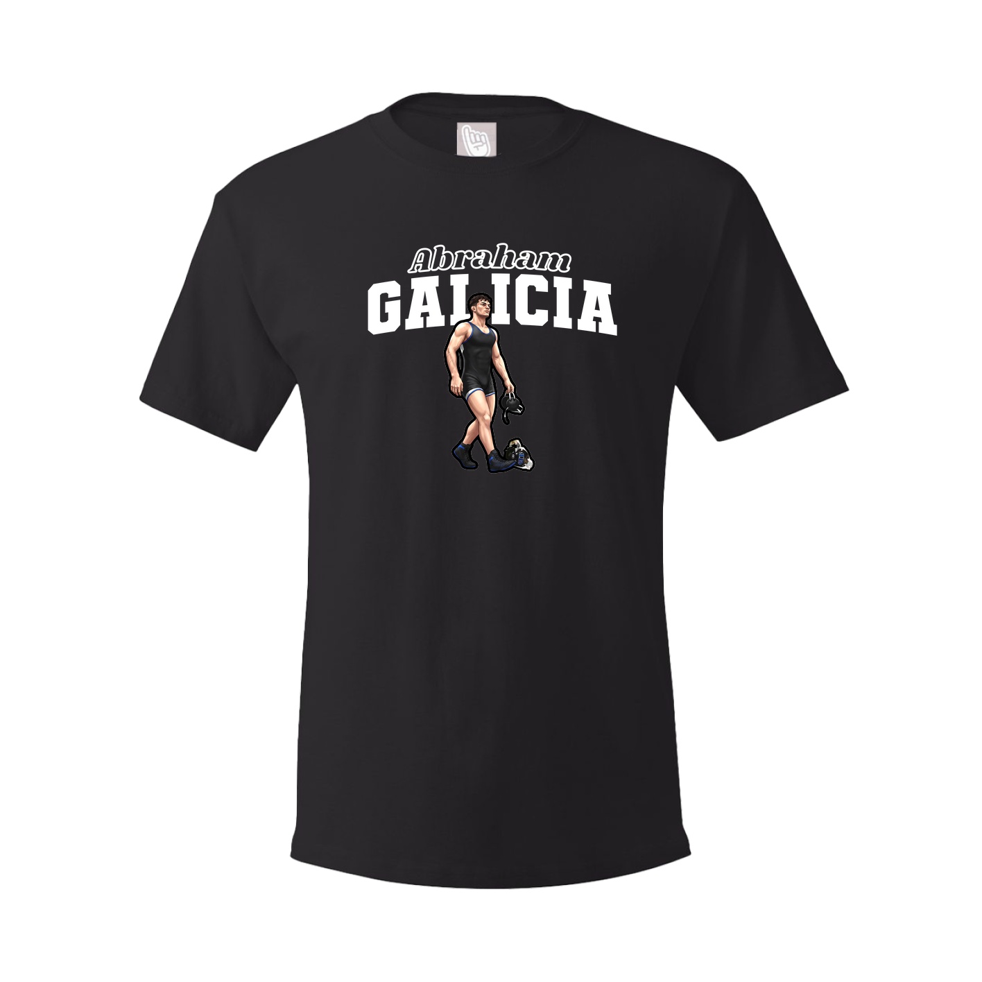 Youth Tee — Name Arch in Black