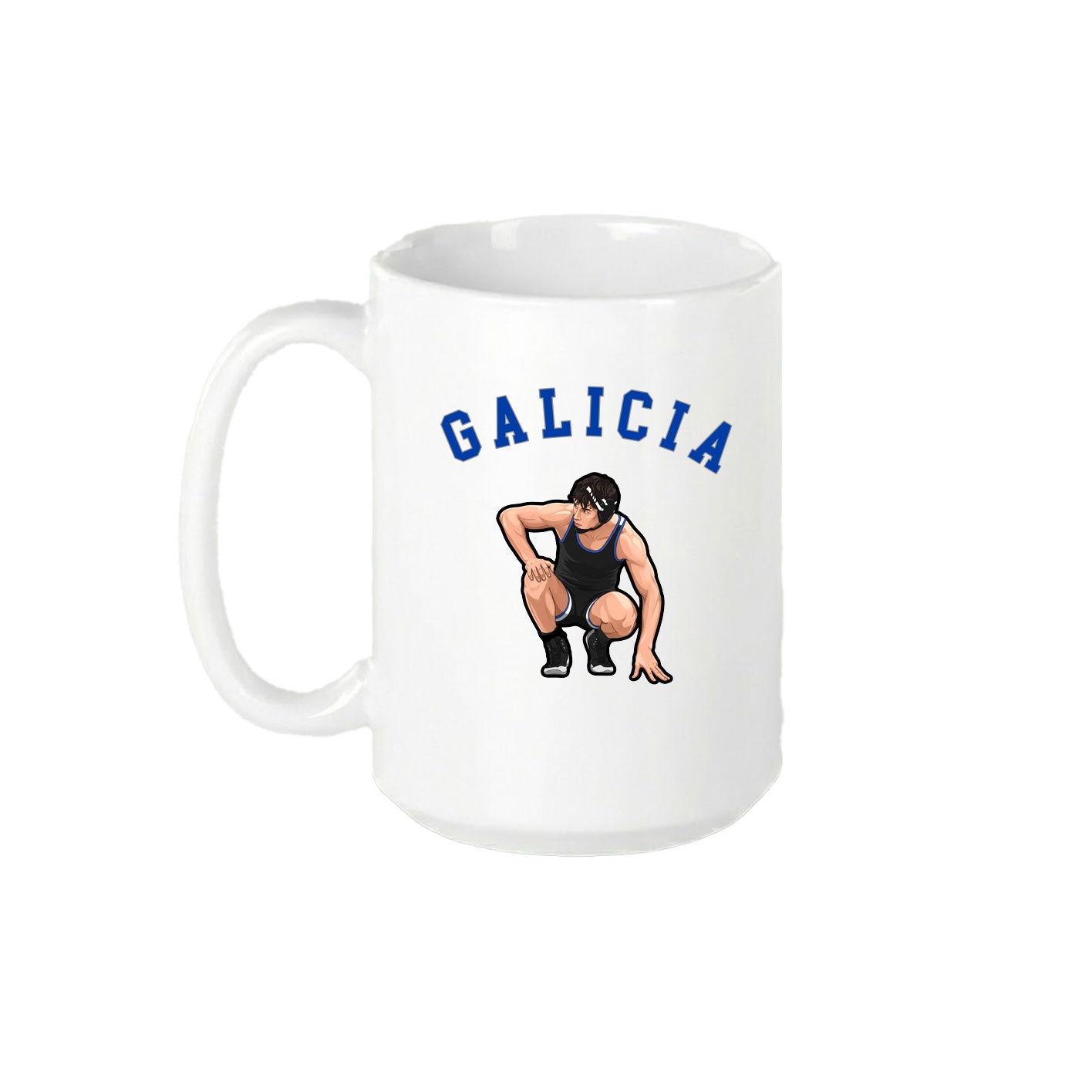 15oz Coffee Mug — Shirsey Arch in White