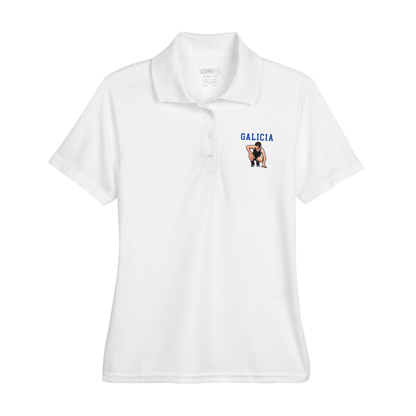 Womens Performance Polo — Shirsey in White