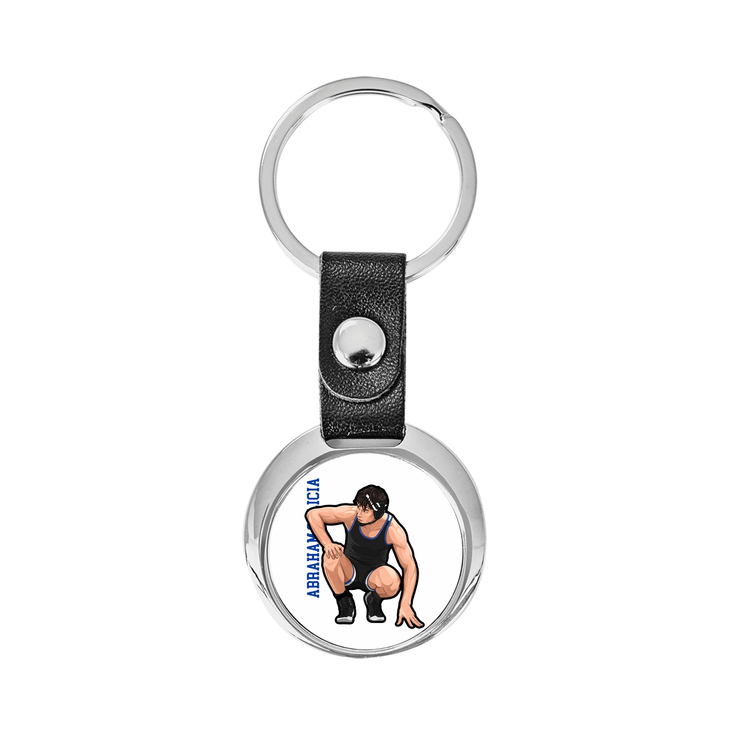 Key Chain — Name Vertical in Classic