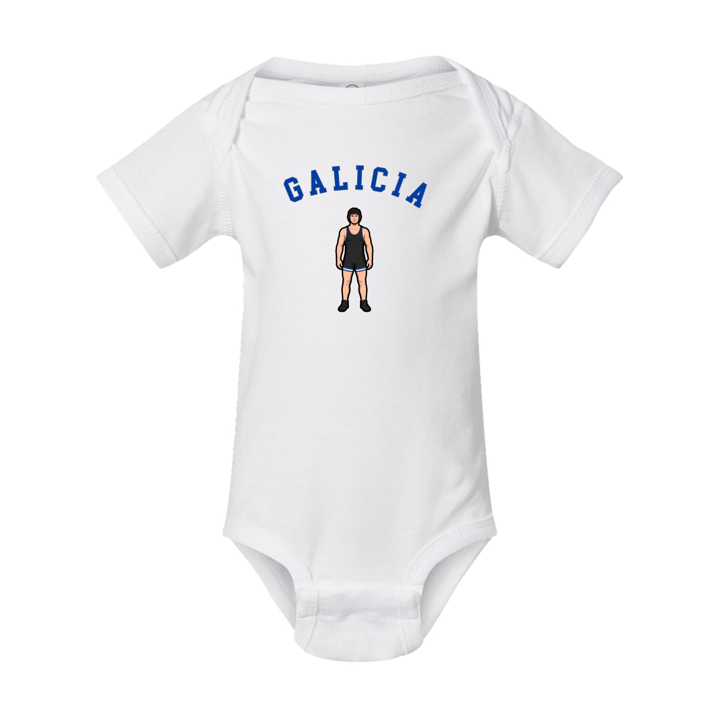 Baby Onesie — Shirsey Arch in White
