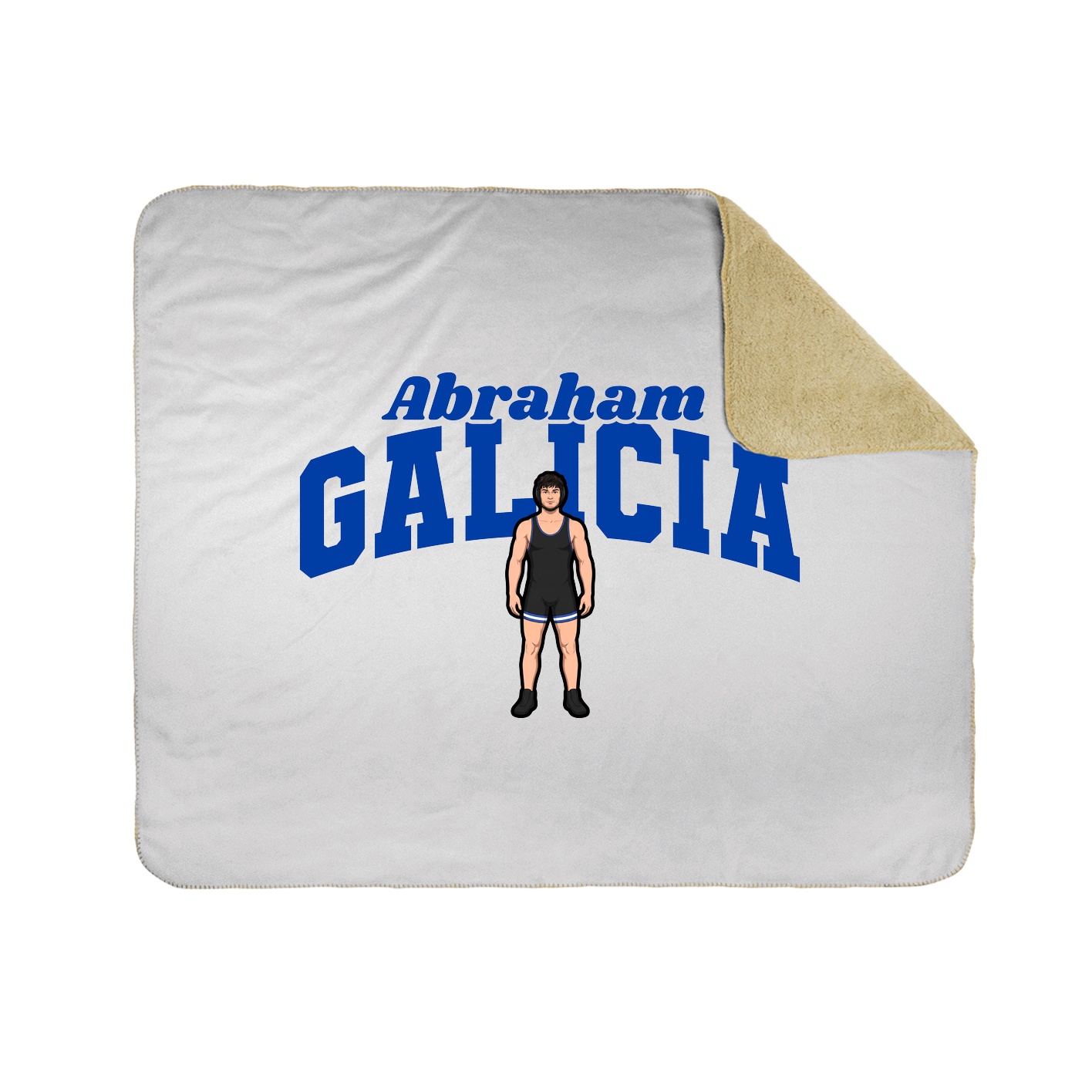 Throw Blanket — Signature Arch in White