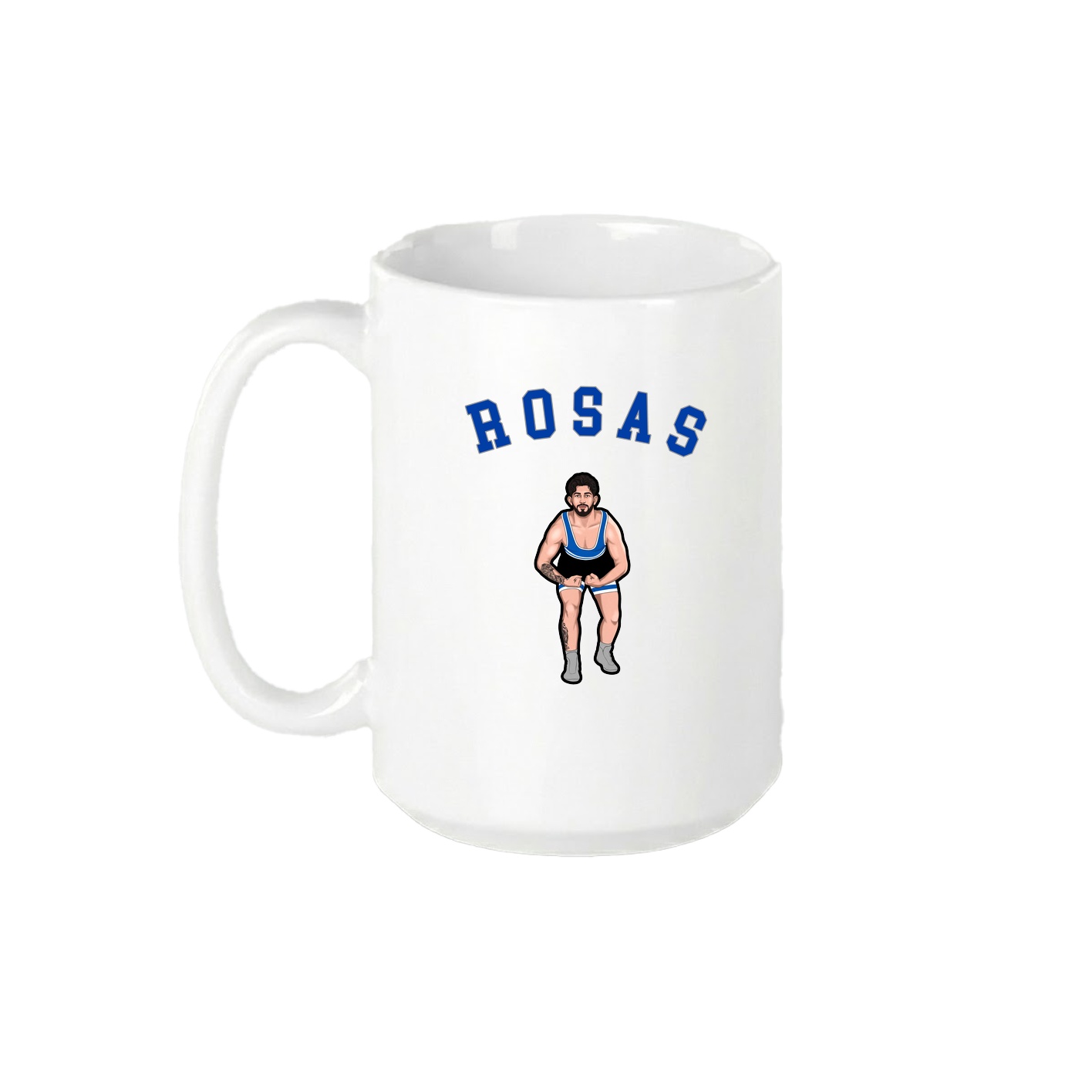 15oz Coffee Mug — Shirsey Arch in White