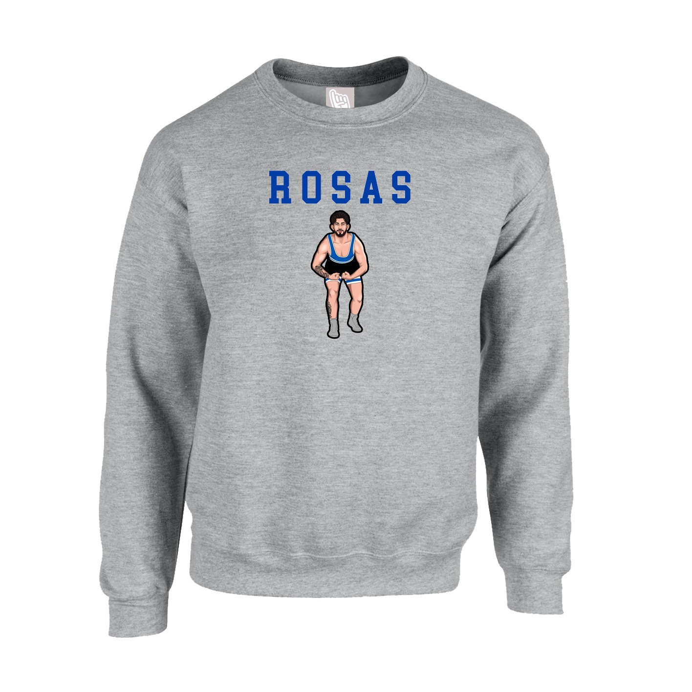 Fleece Crew — Shirsey in Grey