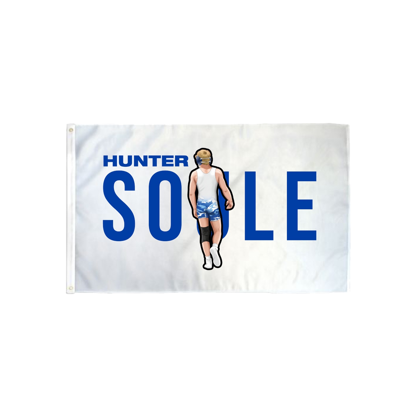 3x5 Flag — Player Name in Classic