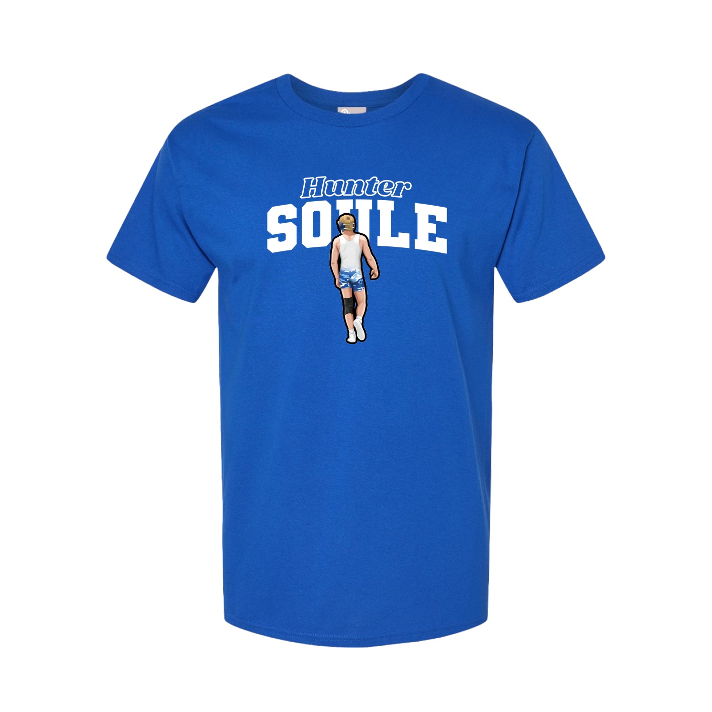 Tee — Name Arch in Royal