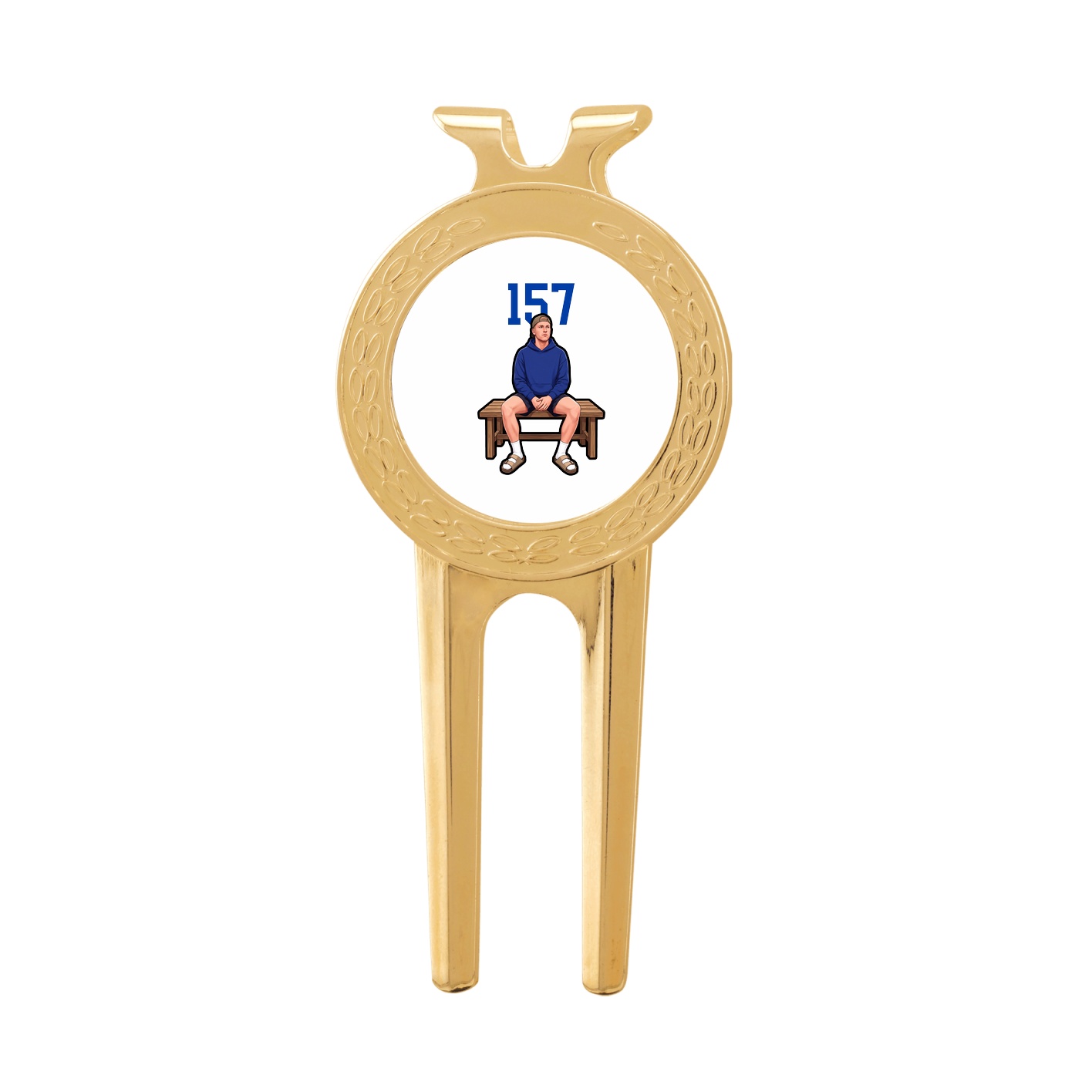 Divot Tool with Ball Marker — Number Top in Classic