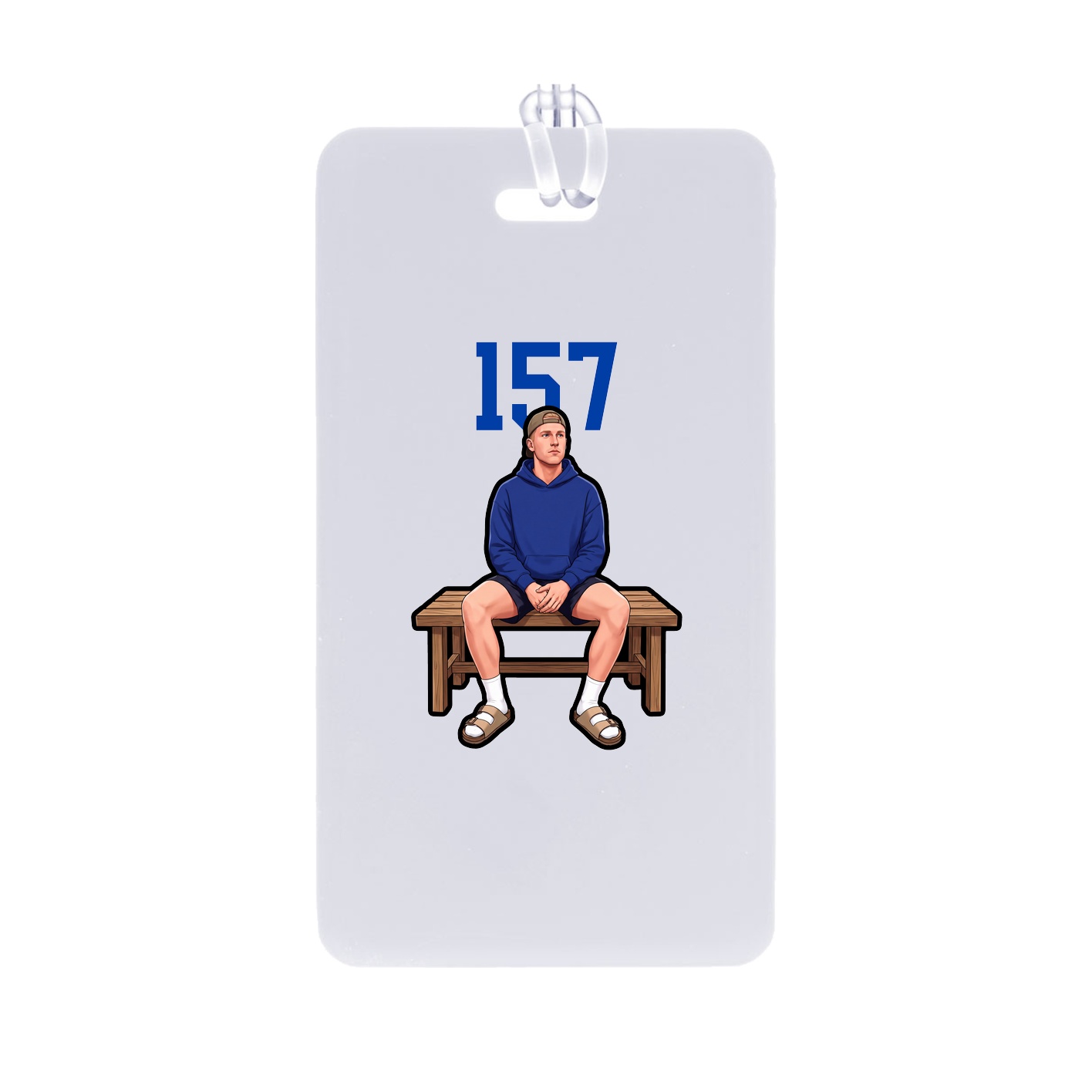 Bag Tag — Number Top in Classic