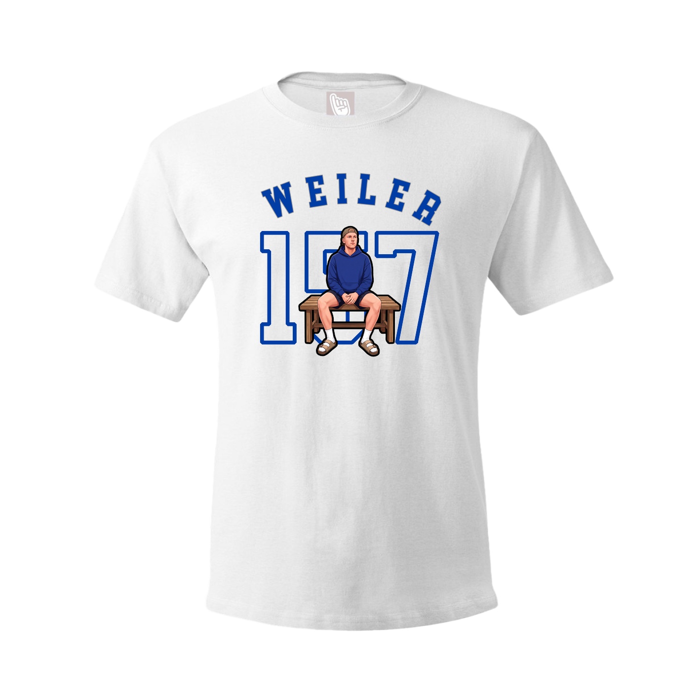 Tee — Shirsey Arch in White