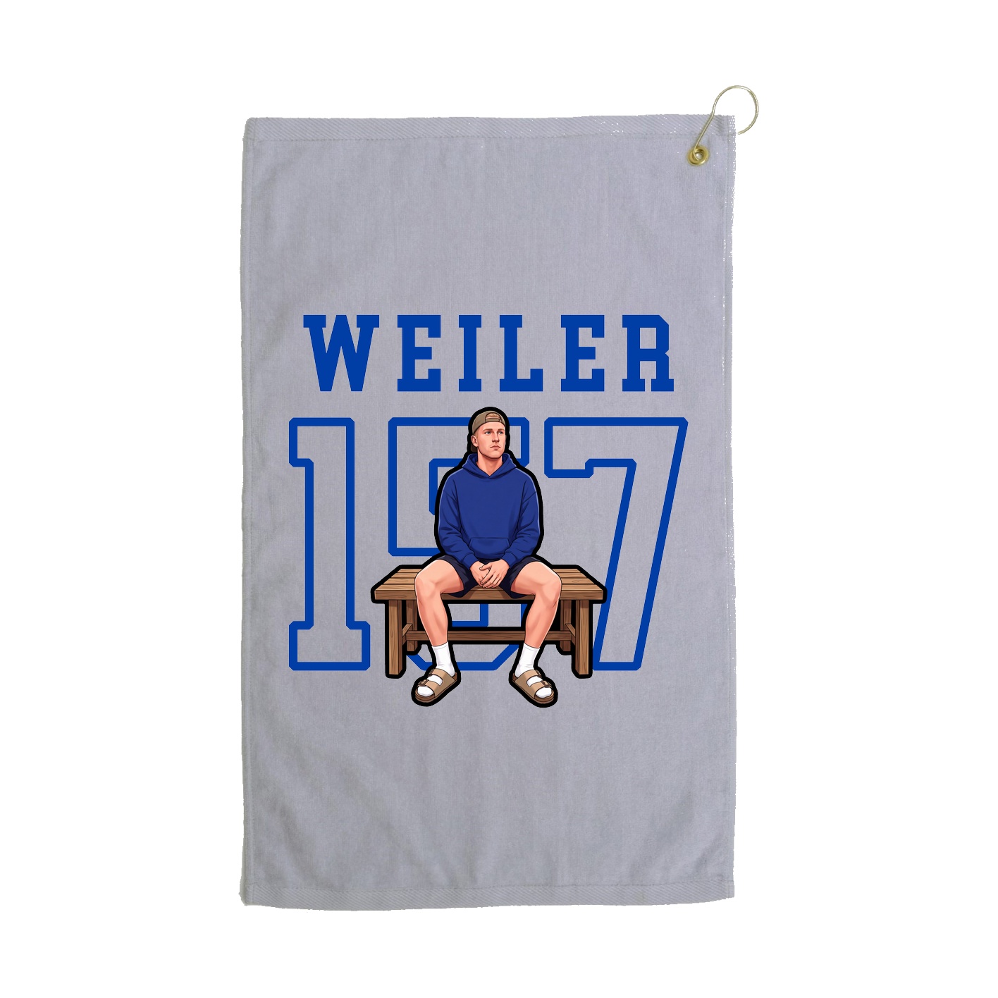 Golf Towel — Shirsey in Grey