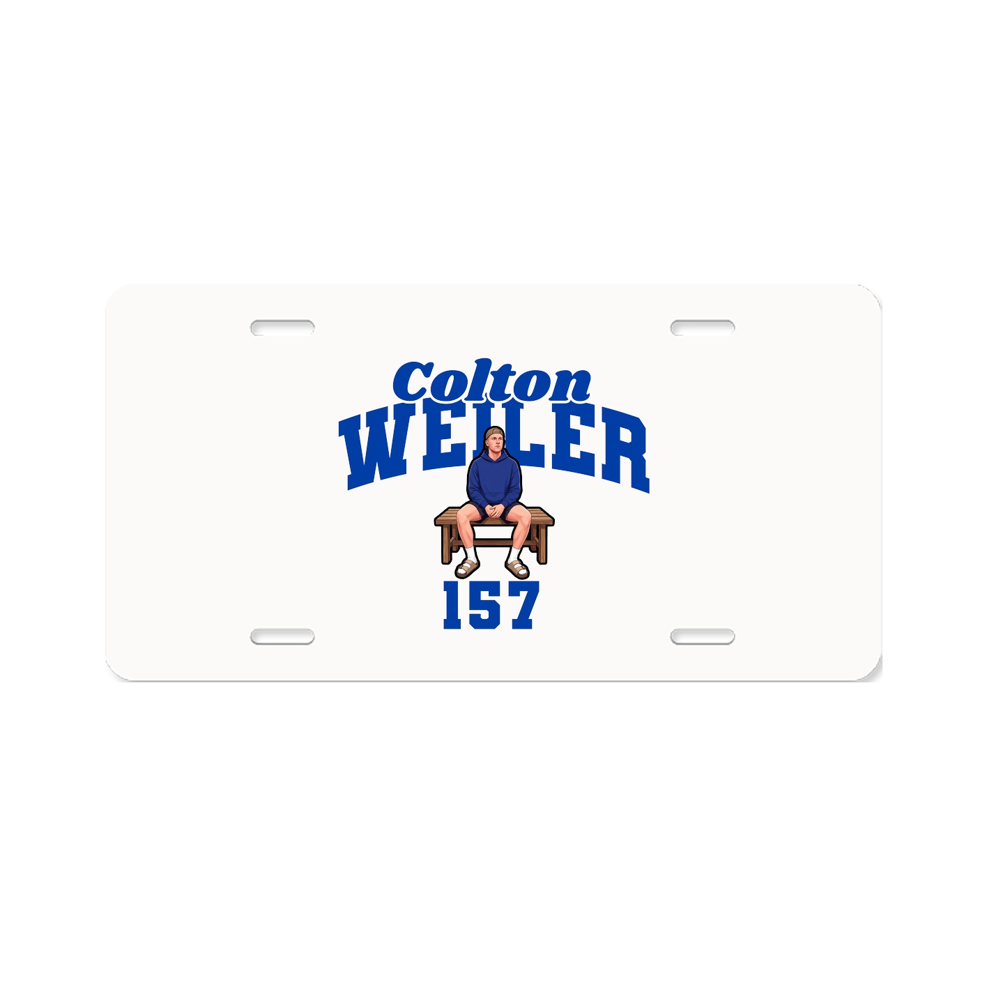 License Plate — Signature Arch in Classic
