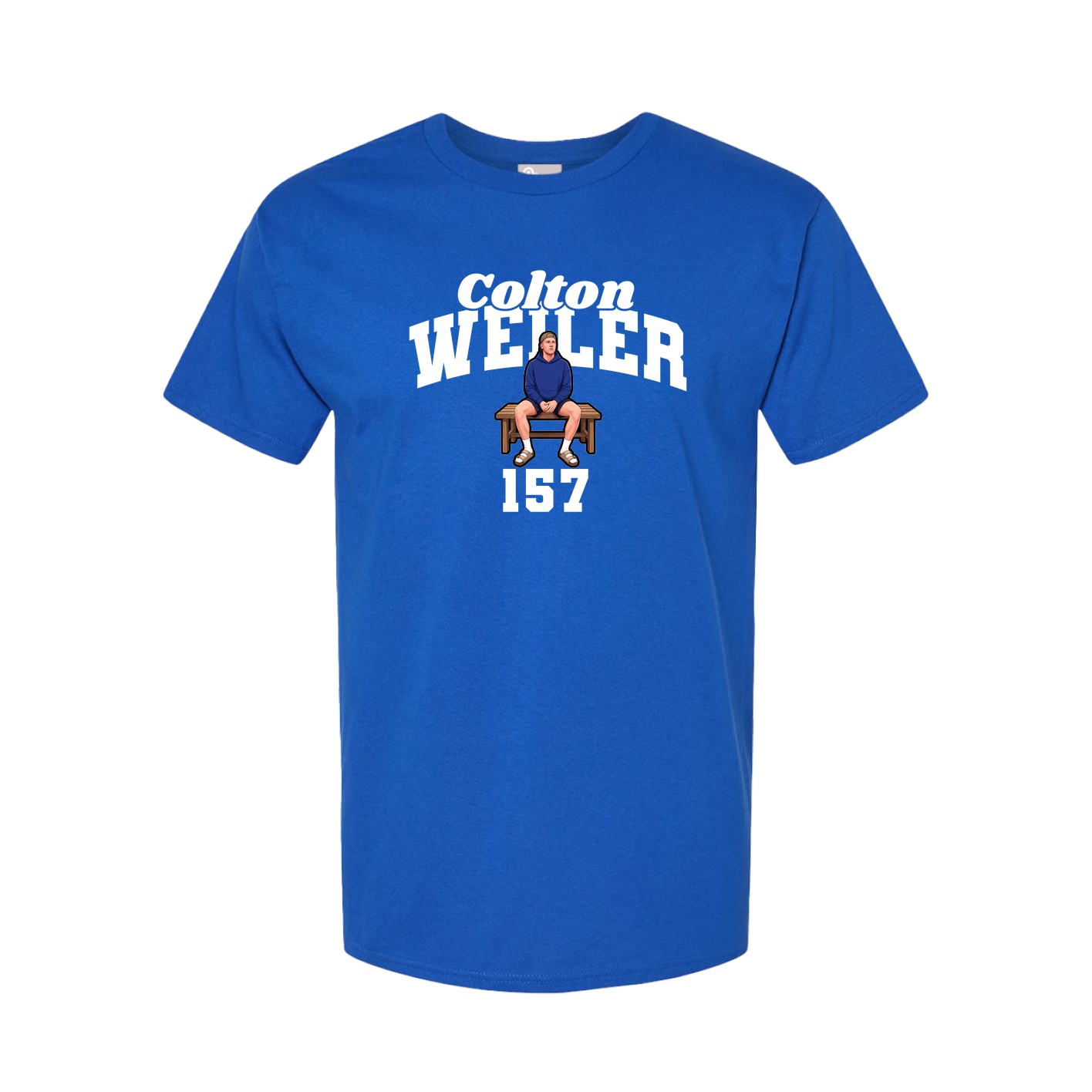 Tee — Signature Arch in Royal