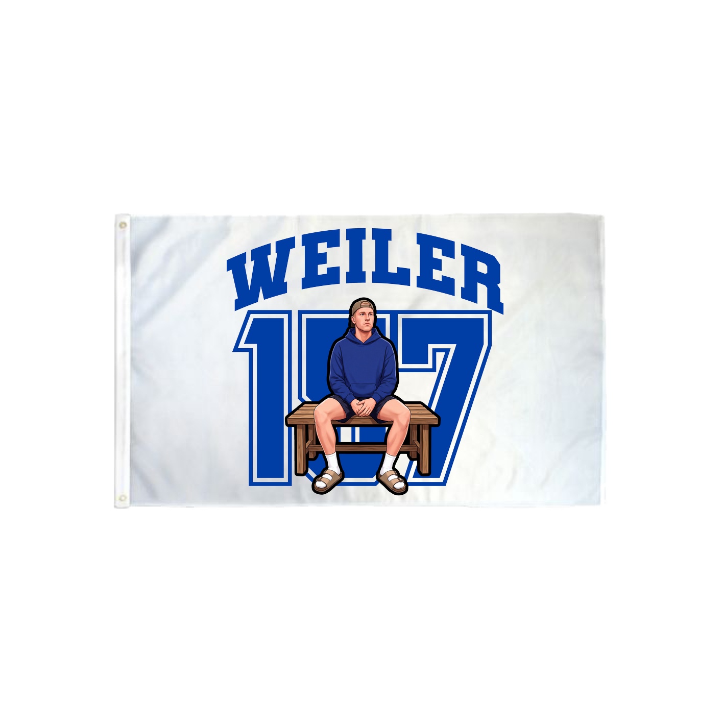 3x5 Flag — Number in Classic
