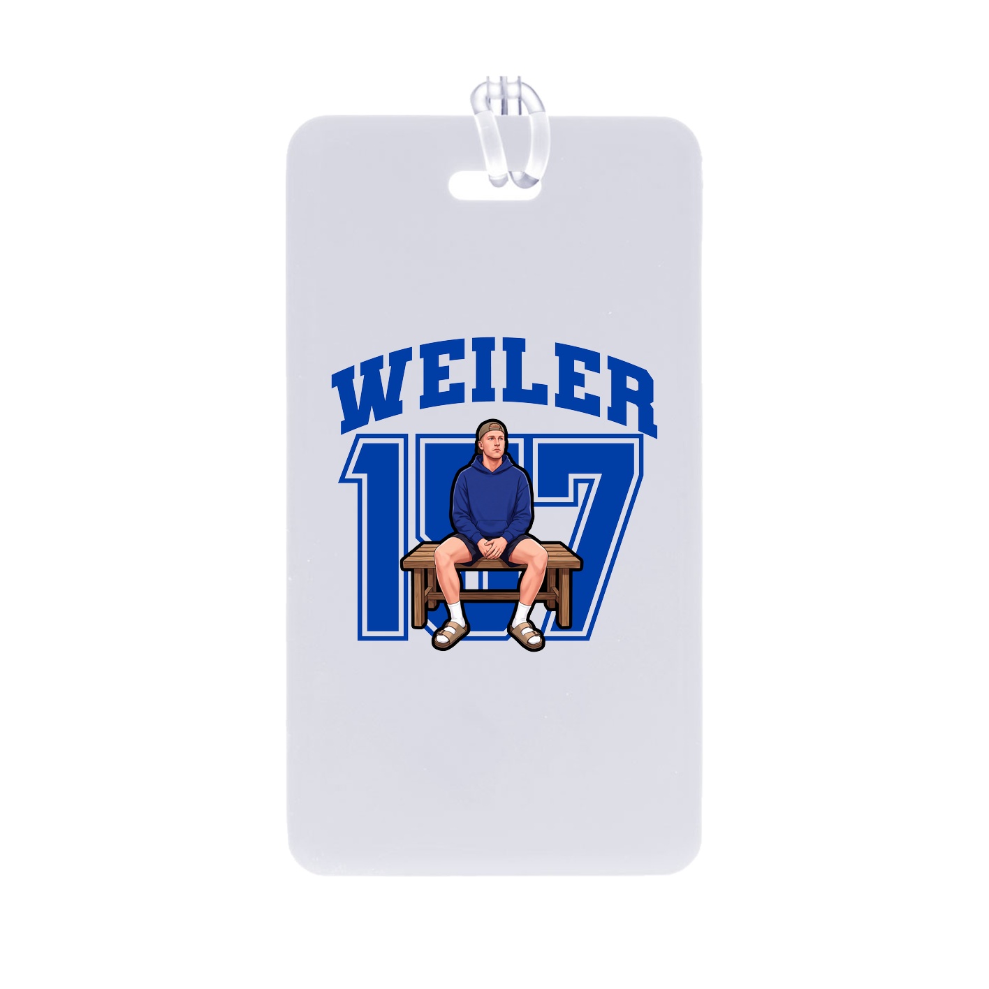 Bag Tag — Number in Classic
