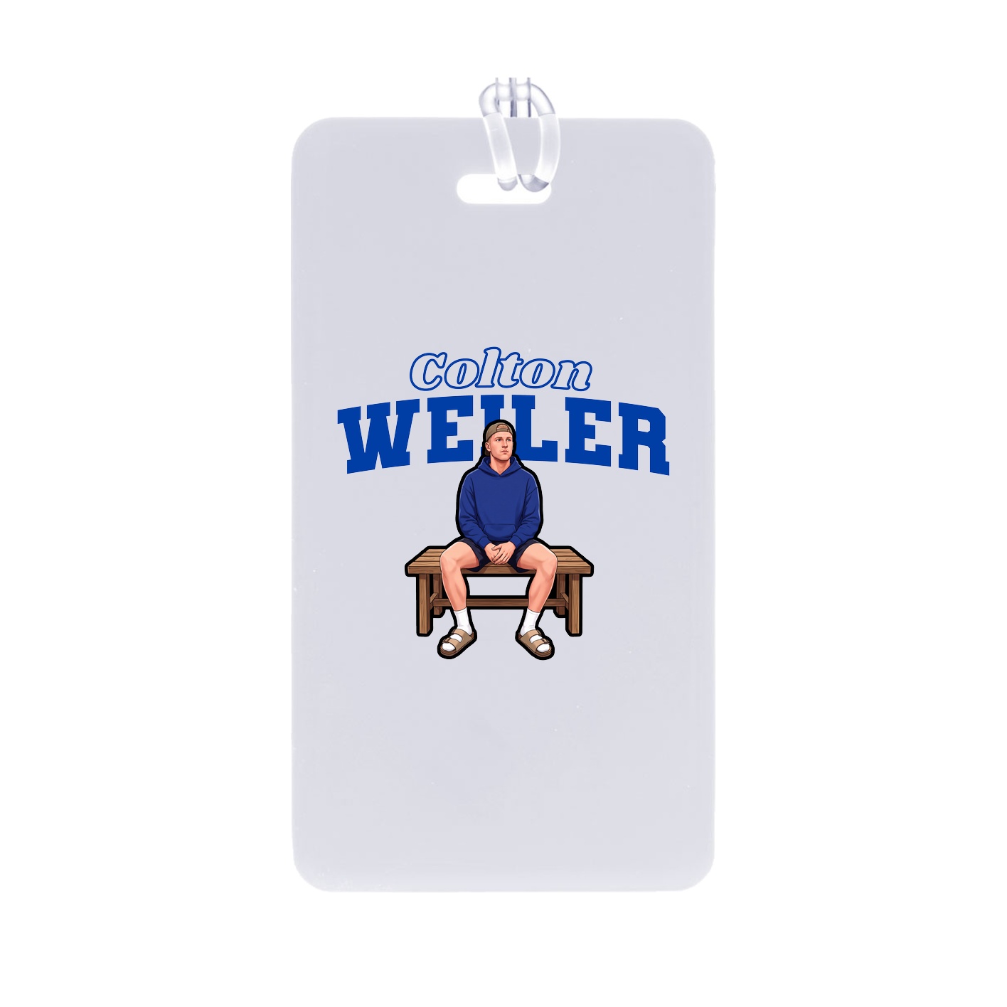 Bag Tag — Name Arch in Classic