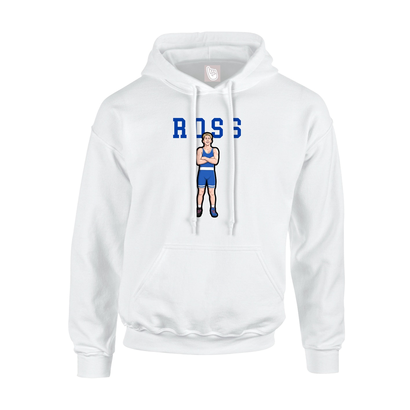 Hoodie — Shirsey in White