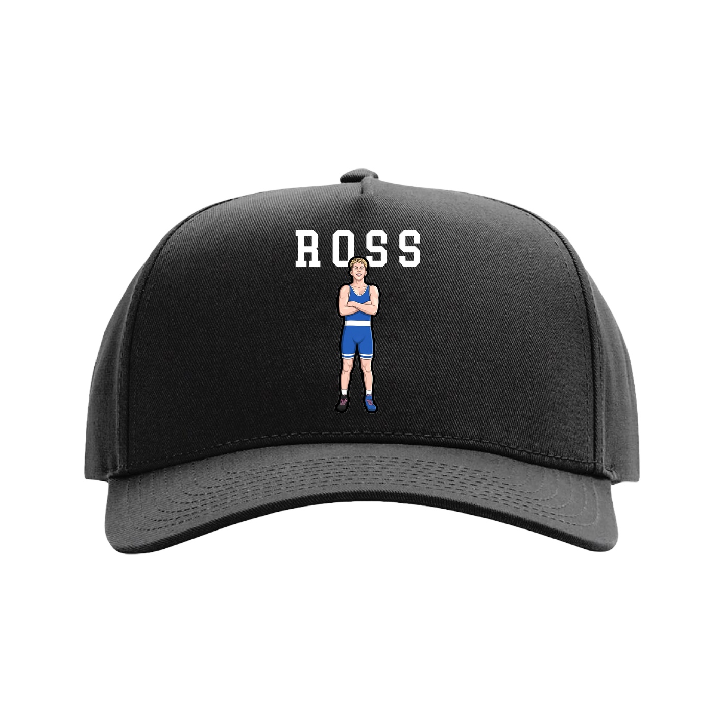 Full Fabric Five-Panel Champ Cap
