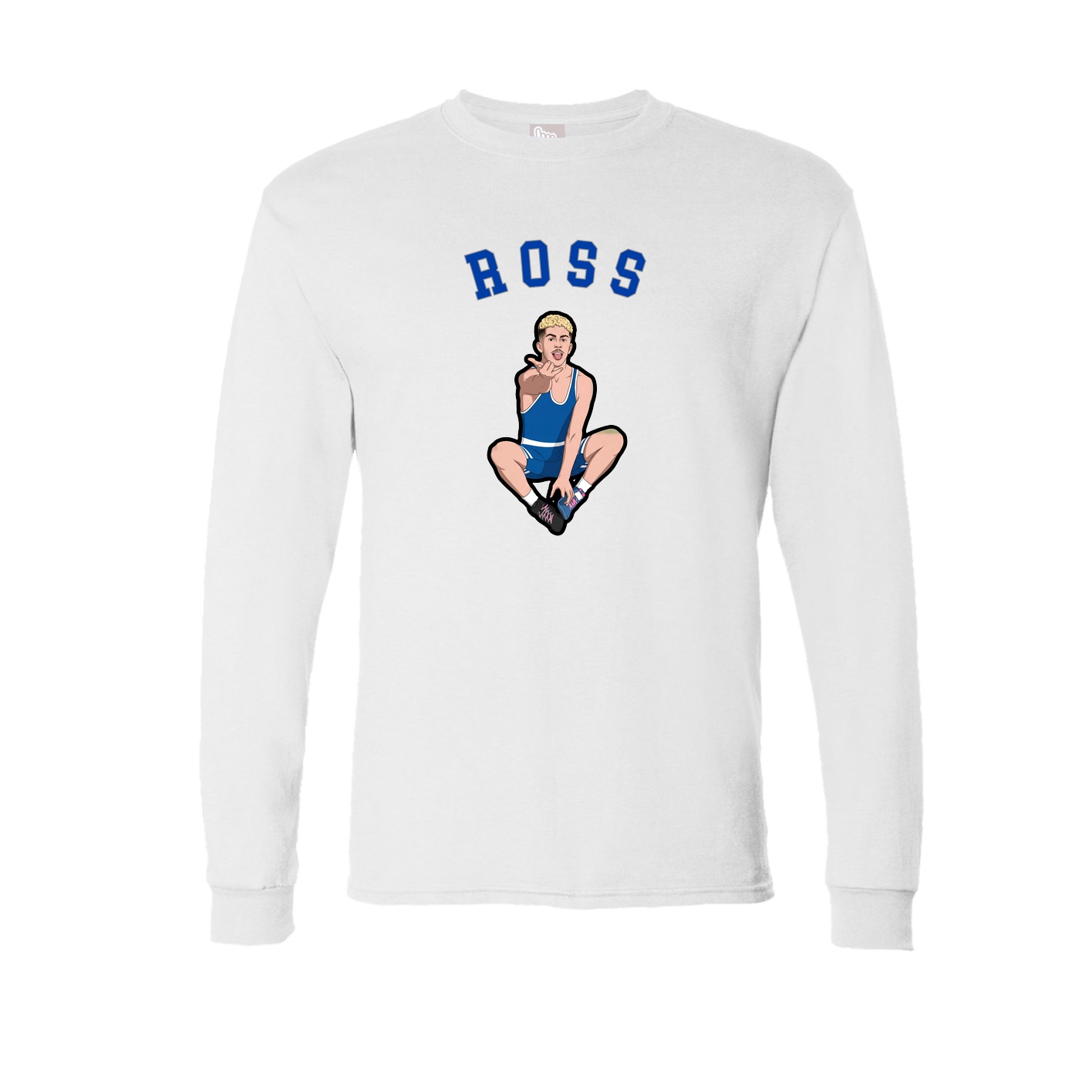 Long Sleeve Tee — Shirsey Arch in White