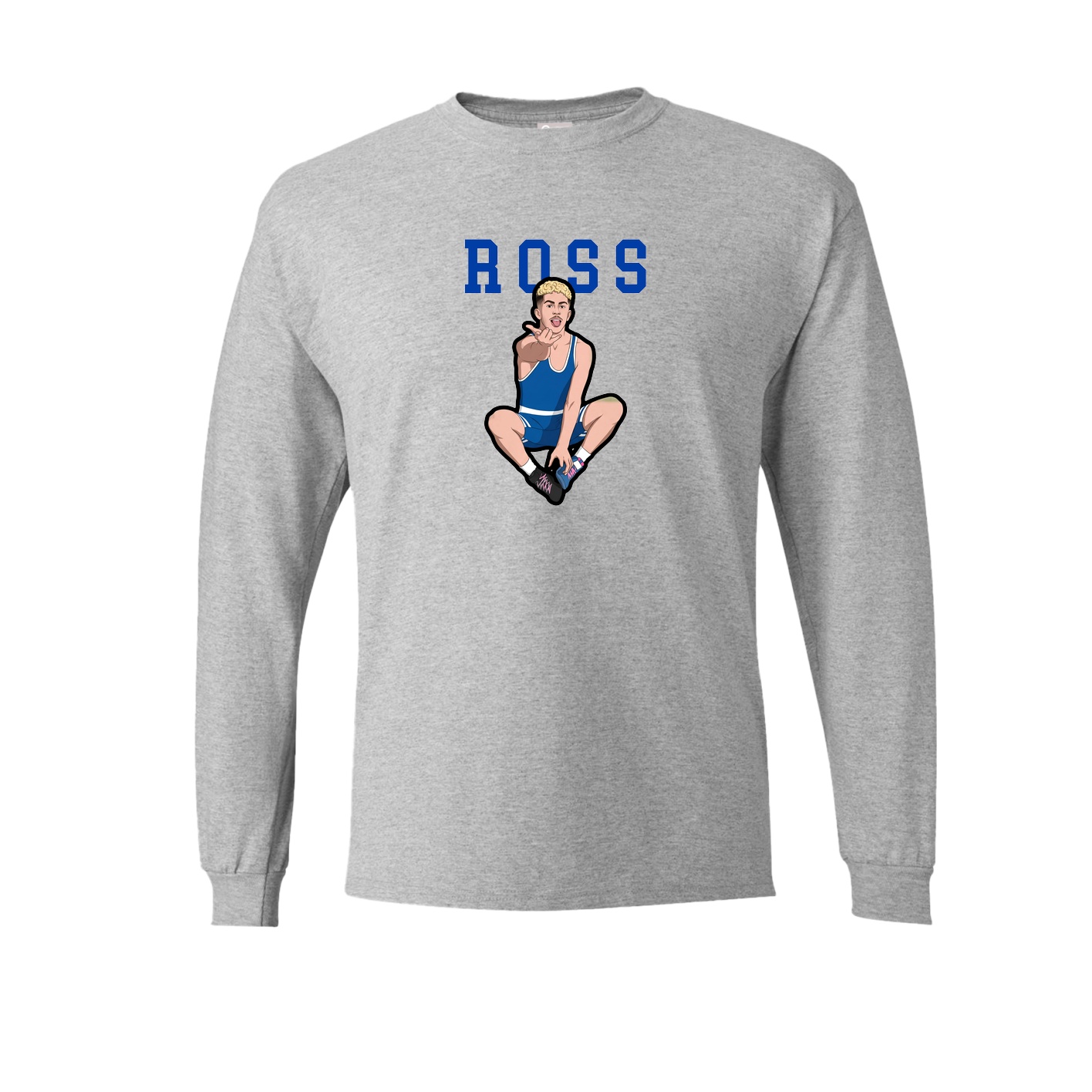 Long Sleeve Tee — Shirsey in Grey