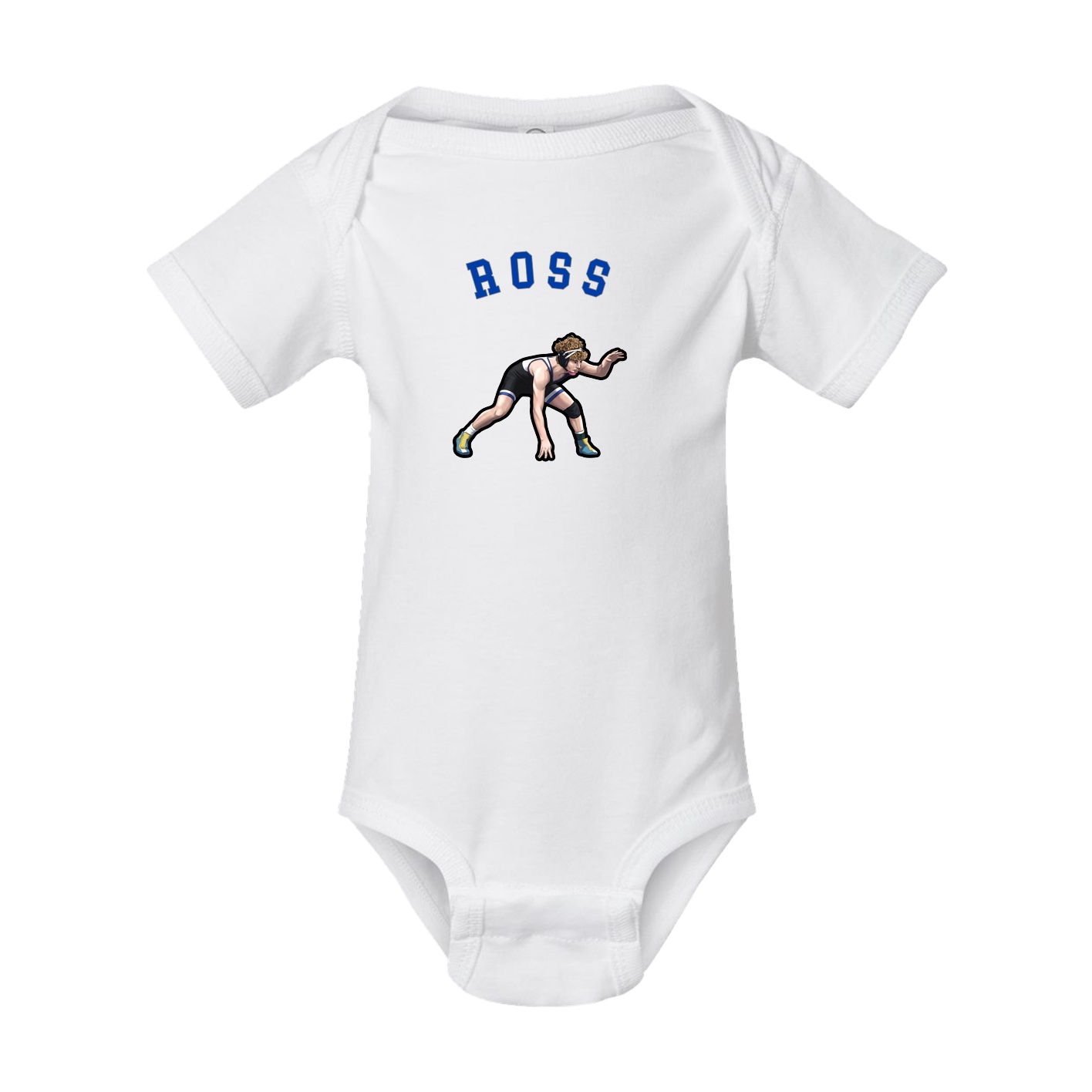 Baby Onesie — Shirsey Arch in White
