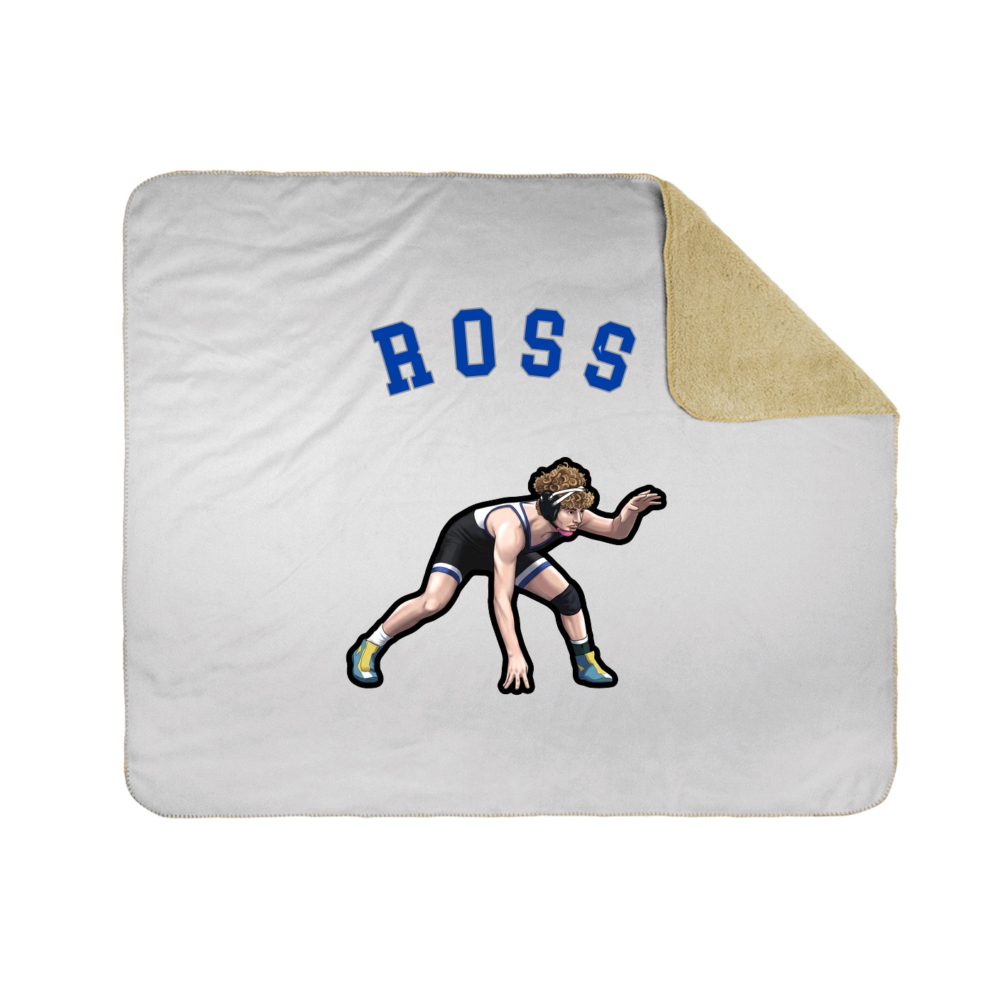 Throw Blanket — Shirsey Arch in White