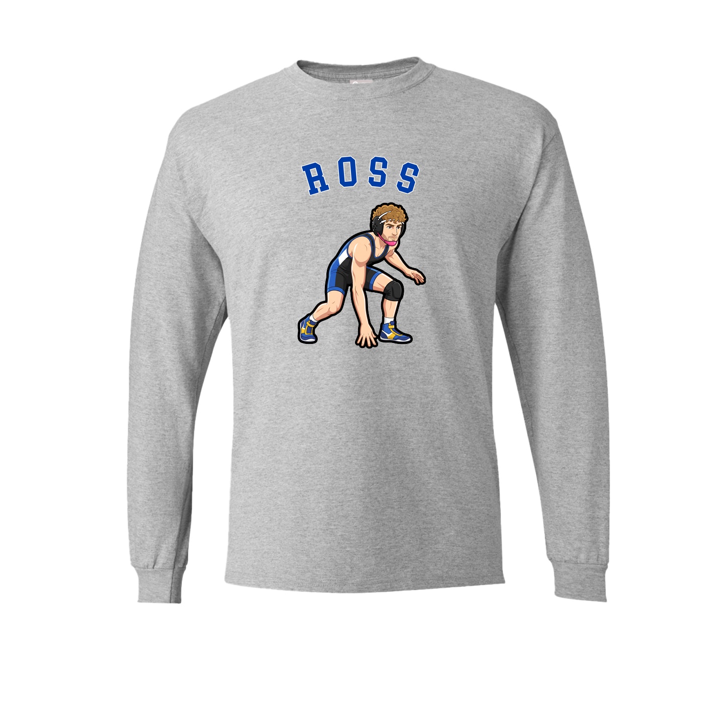 Long Sleeve Tee — Shirsey Arch in Grey