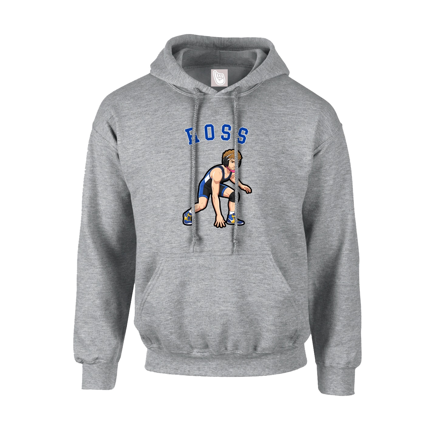 Youth Hoodie — Shirsey Arch in Grey