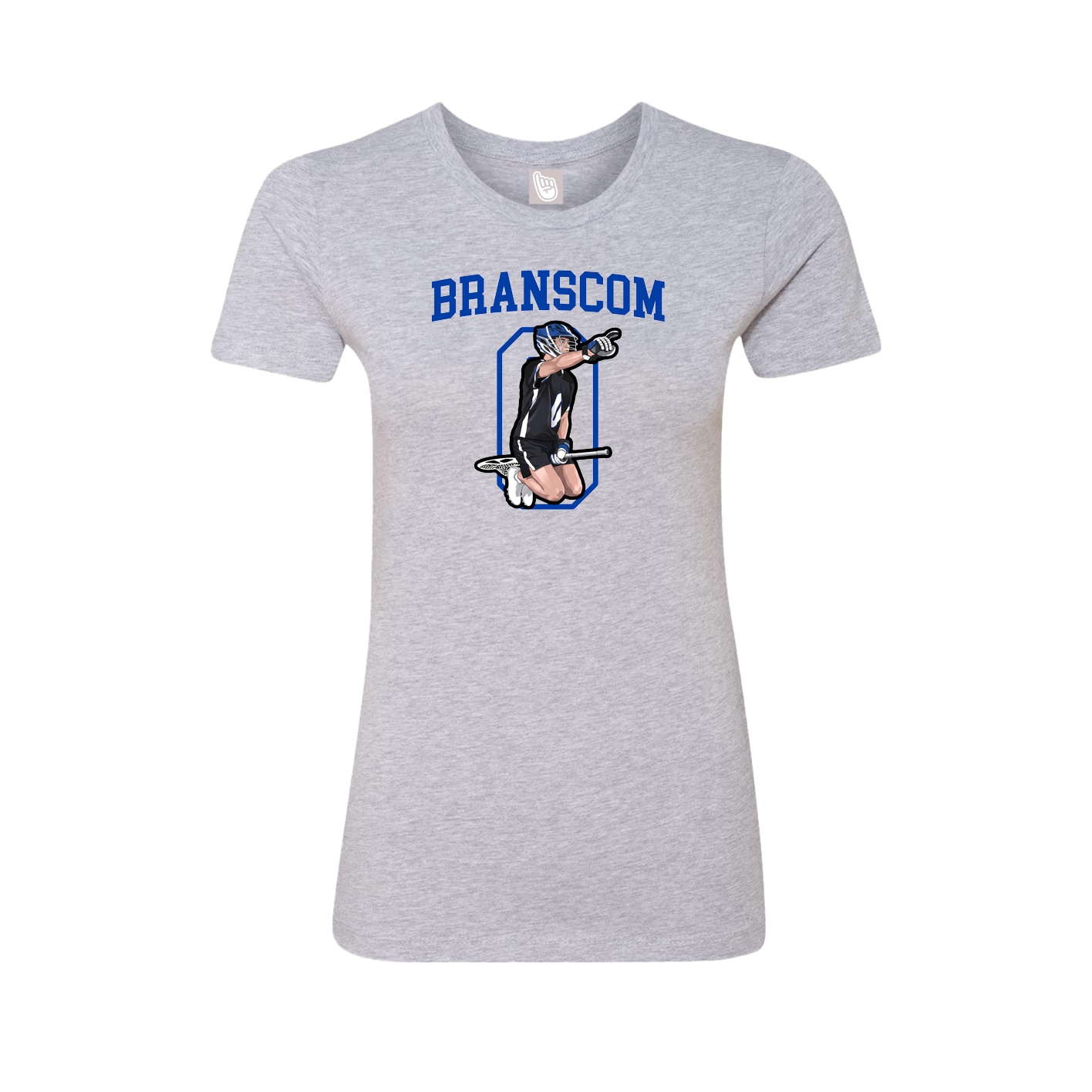Fitted Women's Tee — Shirsey in Grey