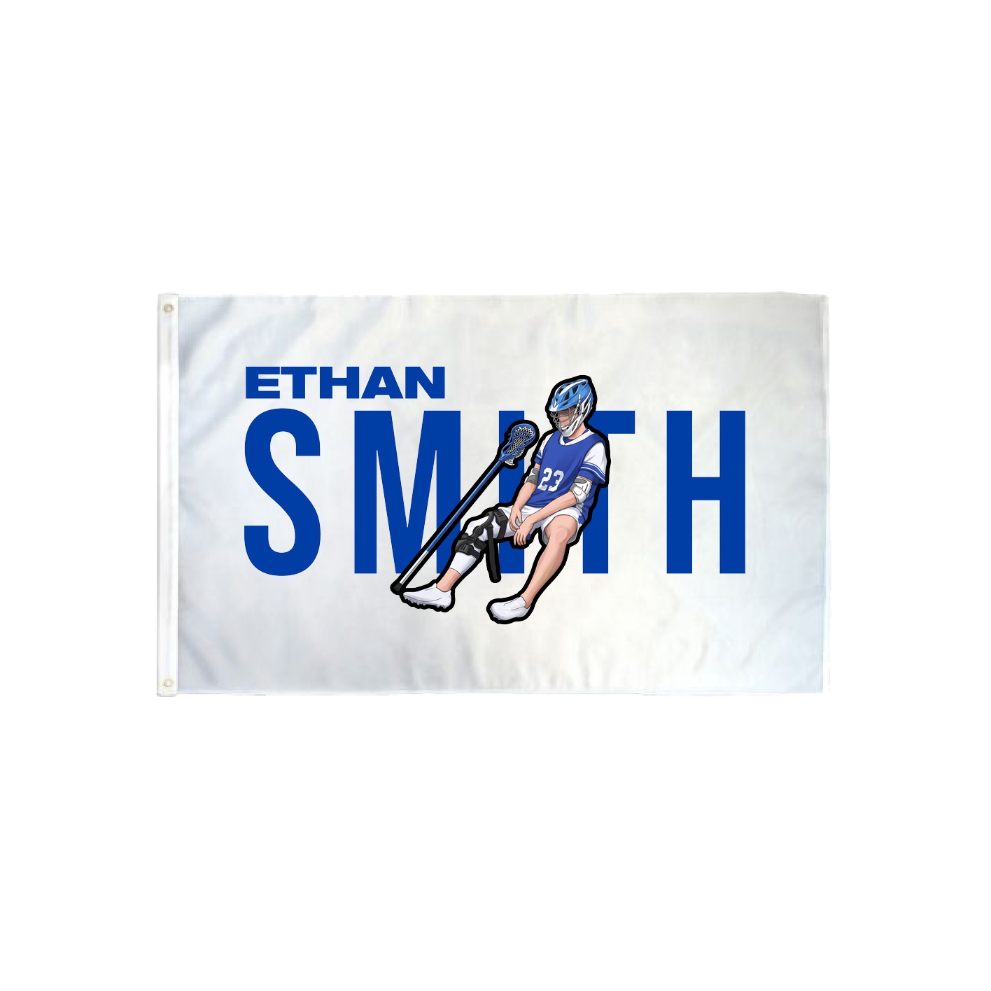 3x5 Flag — Player Name in Classic