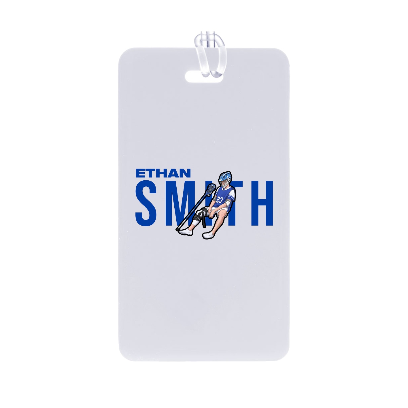 Bag Tag — Player Name in Classic