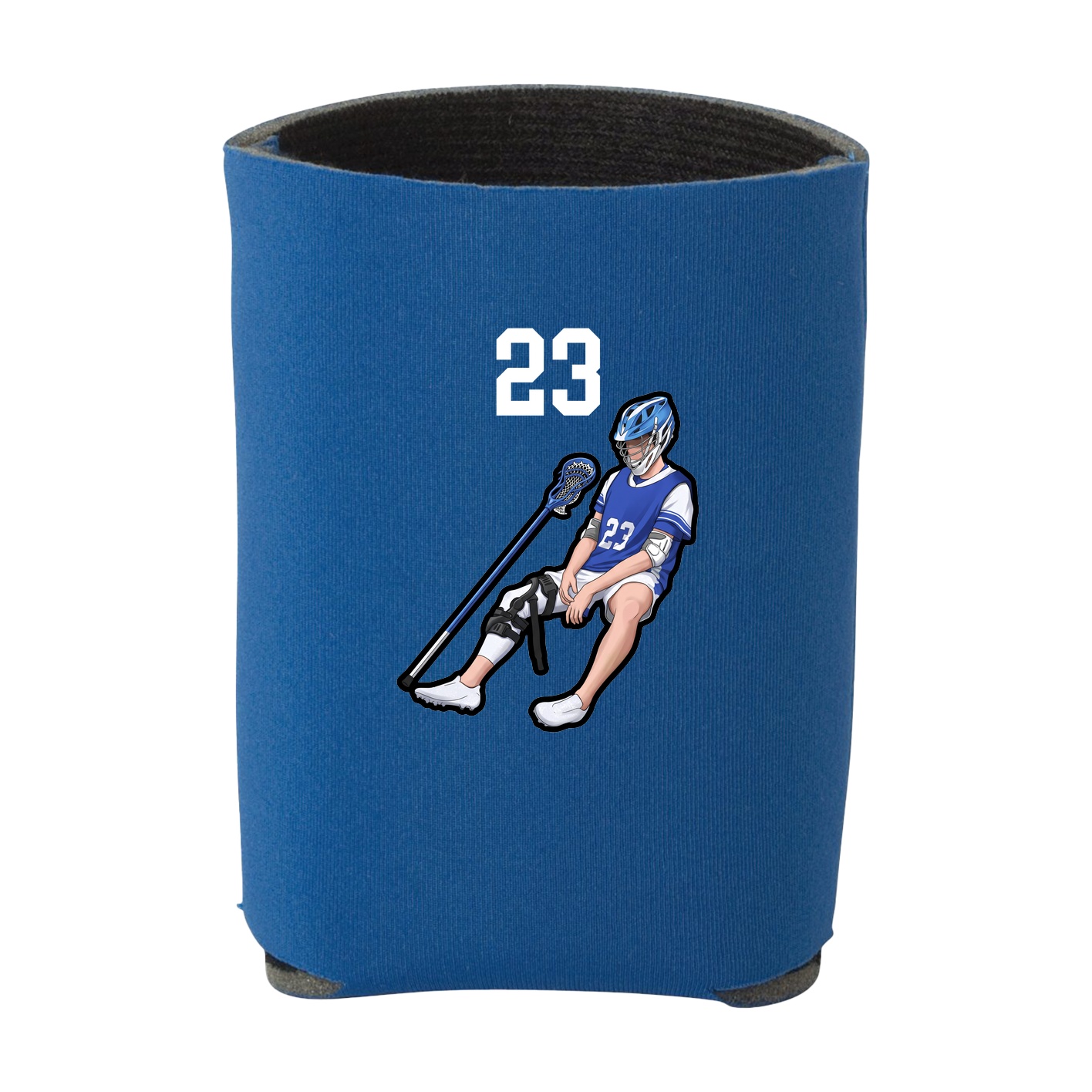 Can Holder — Number Top in Royal