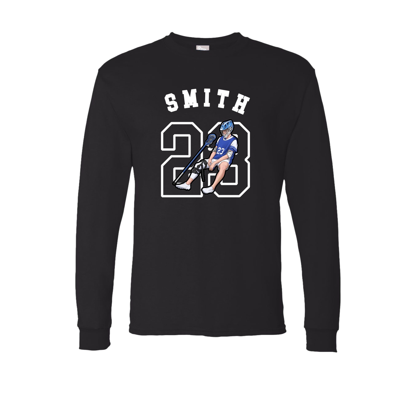 Long Sleeve Tee — Shirsey Arch in Black