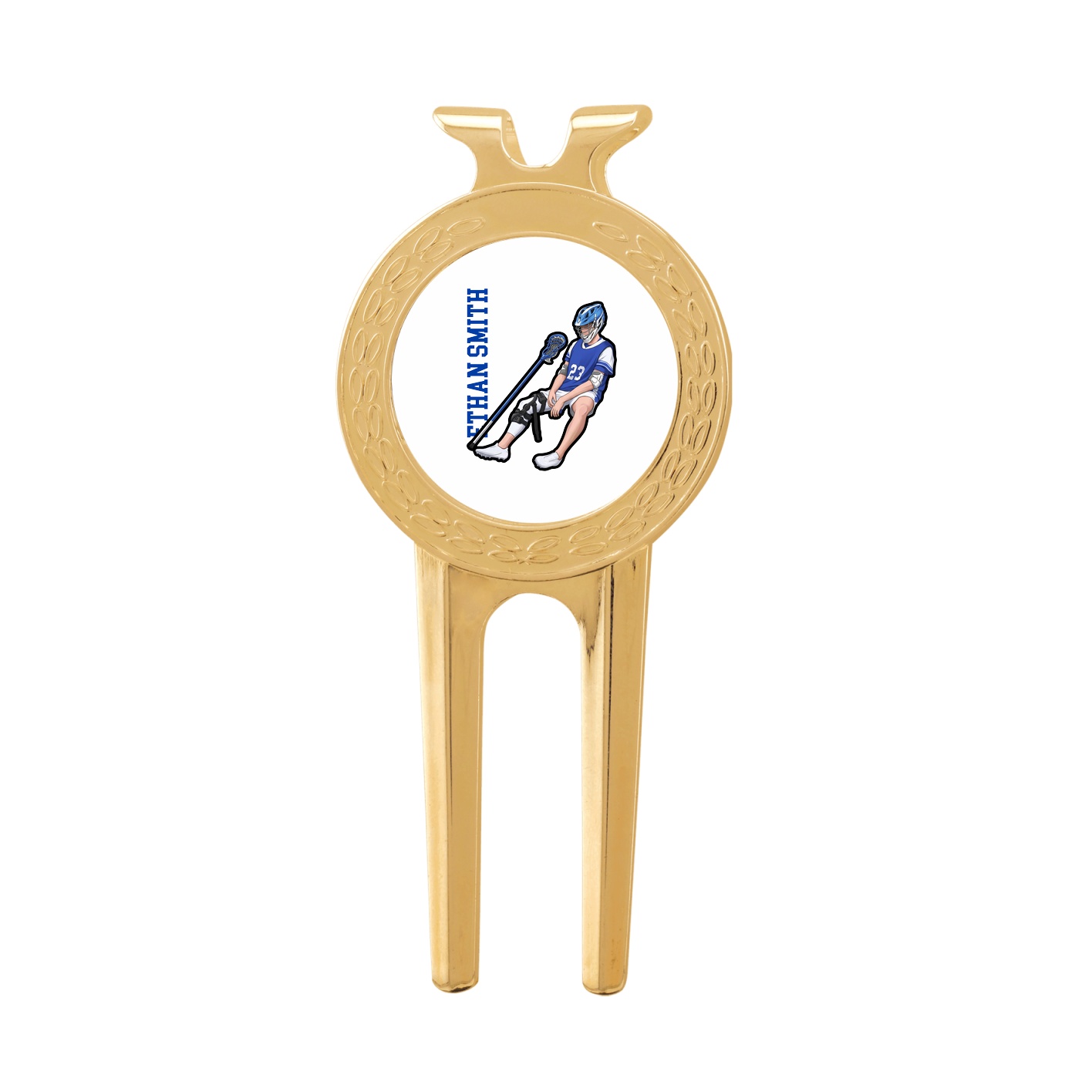 Divot Tool with Ball Marker — Name Vertical in Classic