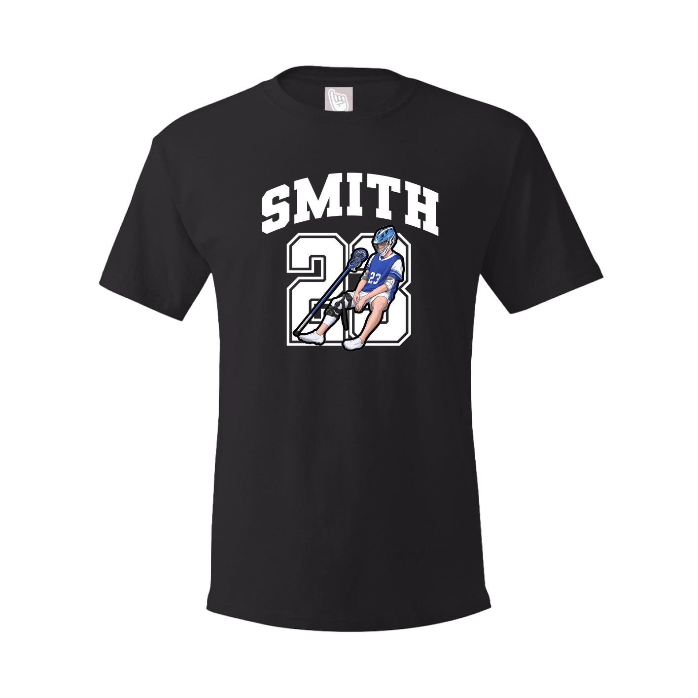Youth Tee — Number in Black