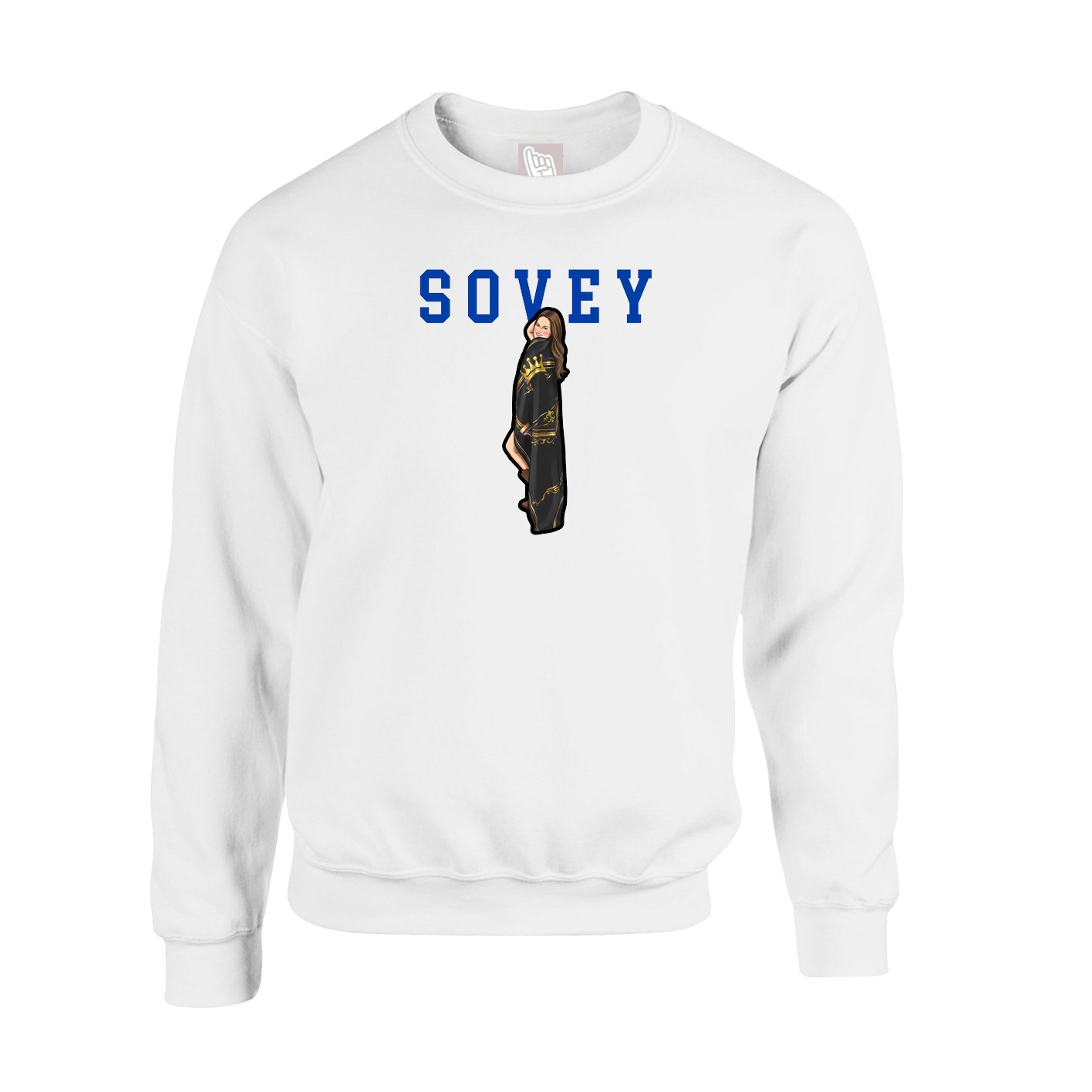 Fleece Crew — Shirsey in White