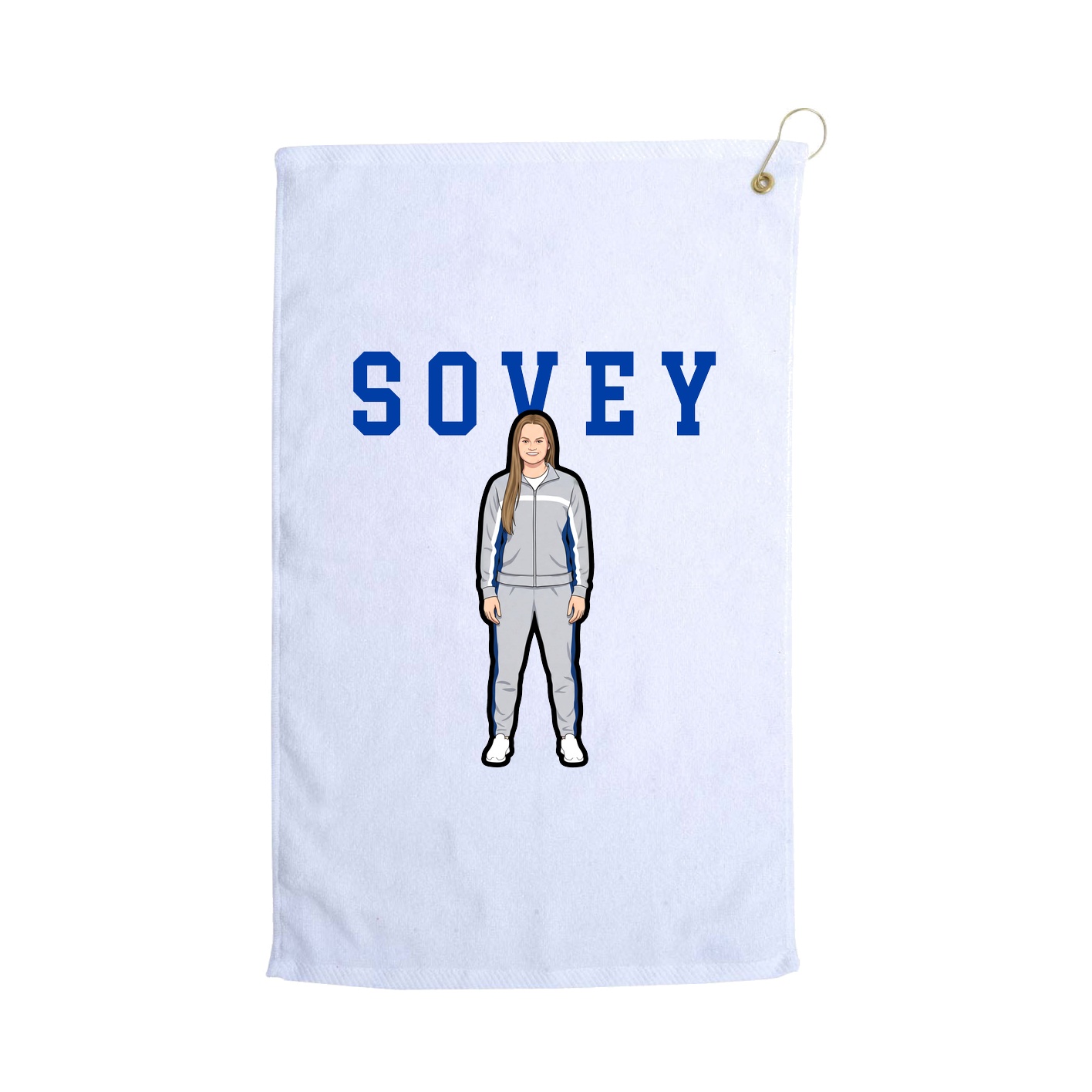 Golf Towel — Shirsey in White