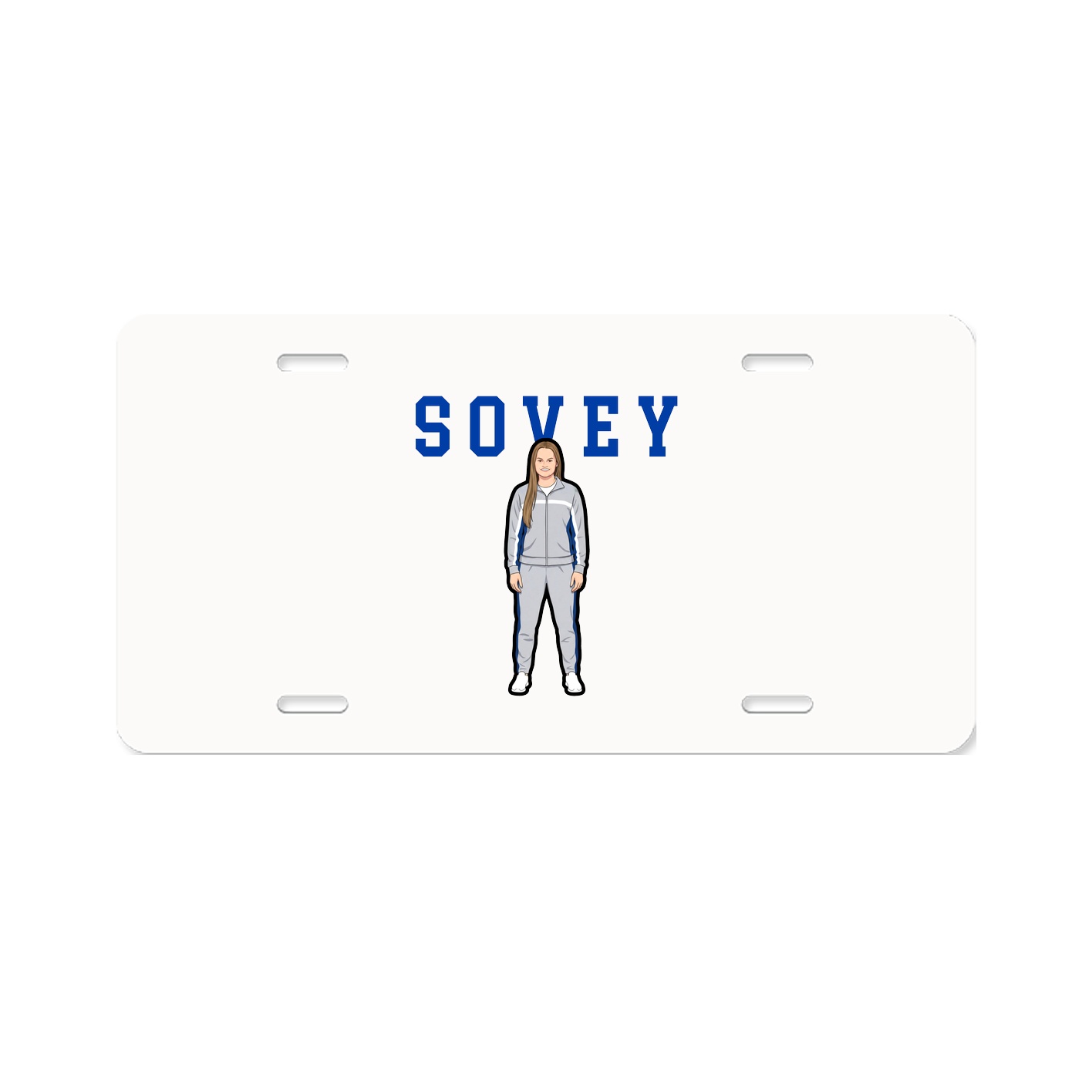 License Plate — Shirsey in Classic
