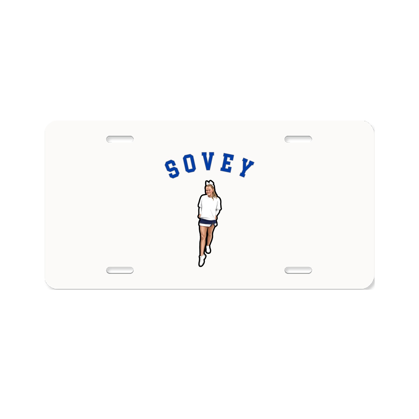 License Plate — Shirsey Arch in Classic