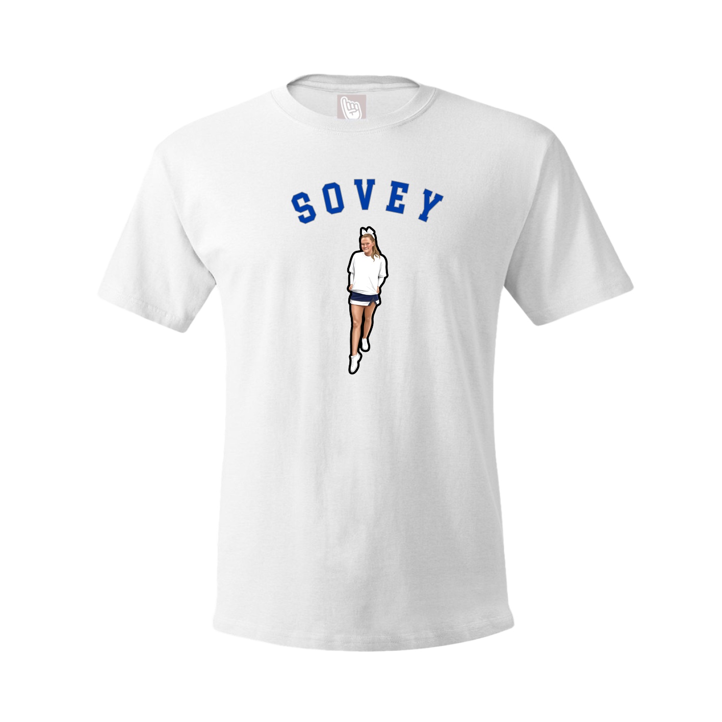 Youth Tee — Shirsey Arch in White