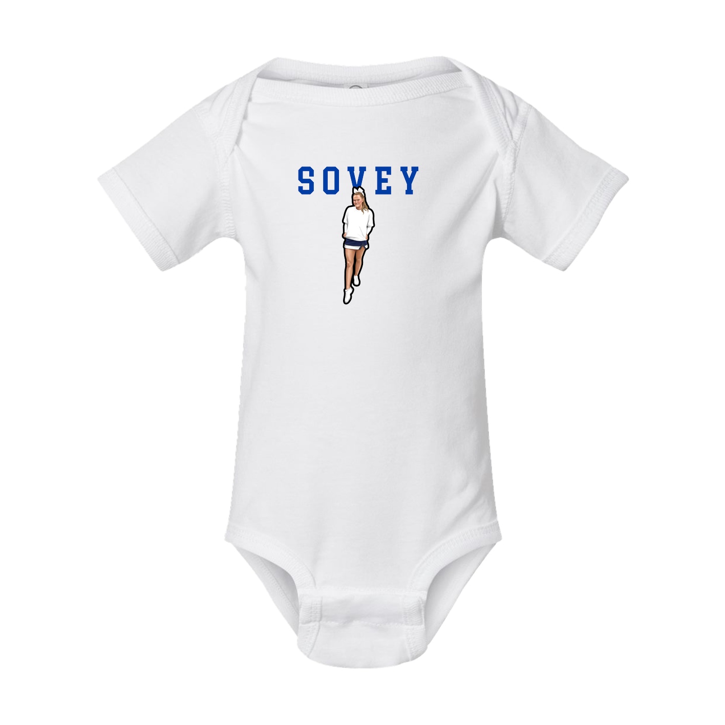 Baby Onesie — Shirsey in White