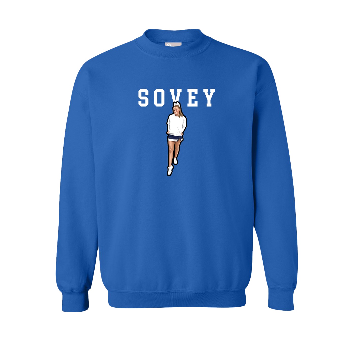 Fleece Crew — Shirsey in Royal