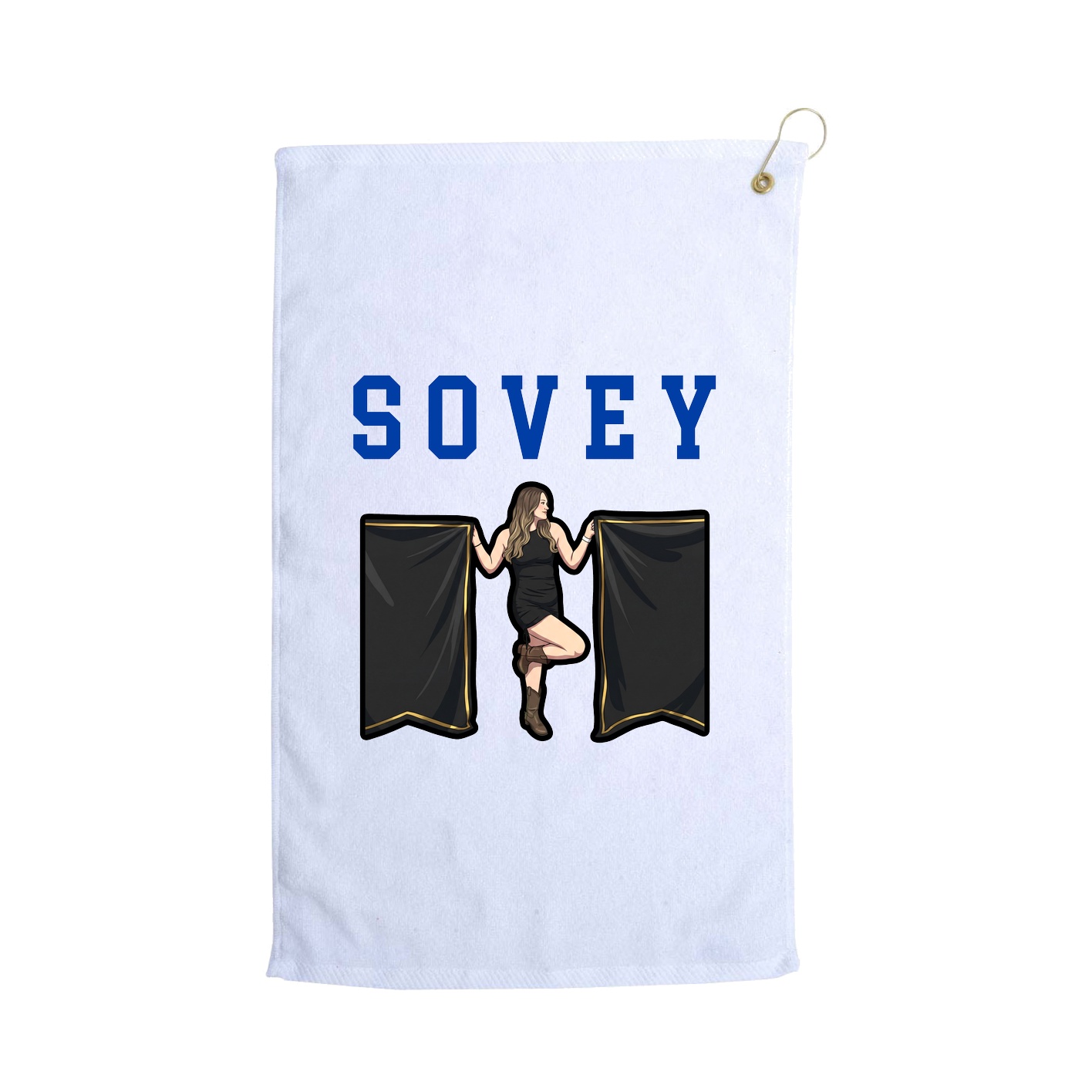 Golf Towel — Shirsey in White