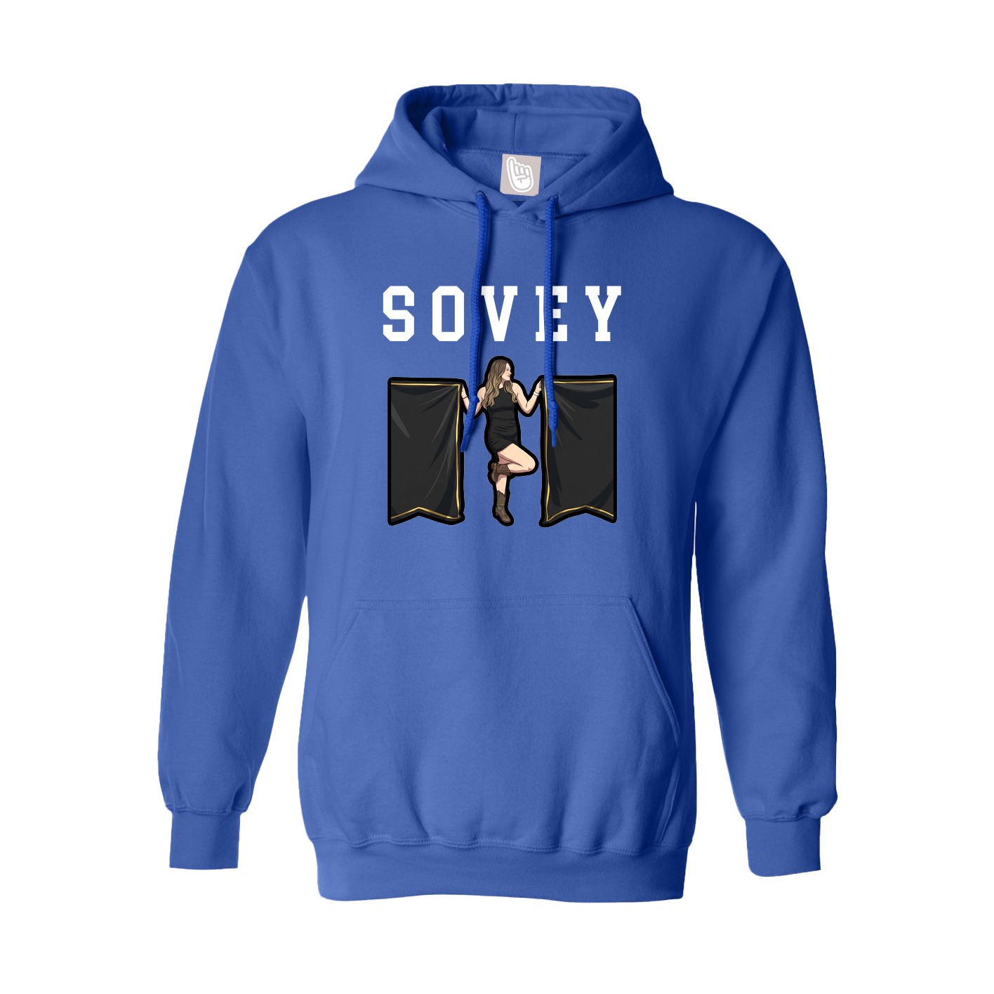 Youth Hoodie — Shirsey in Royal