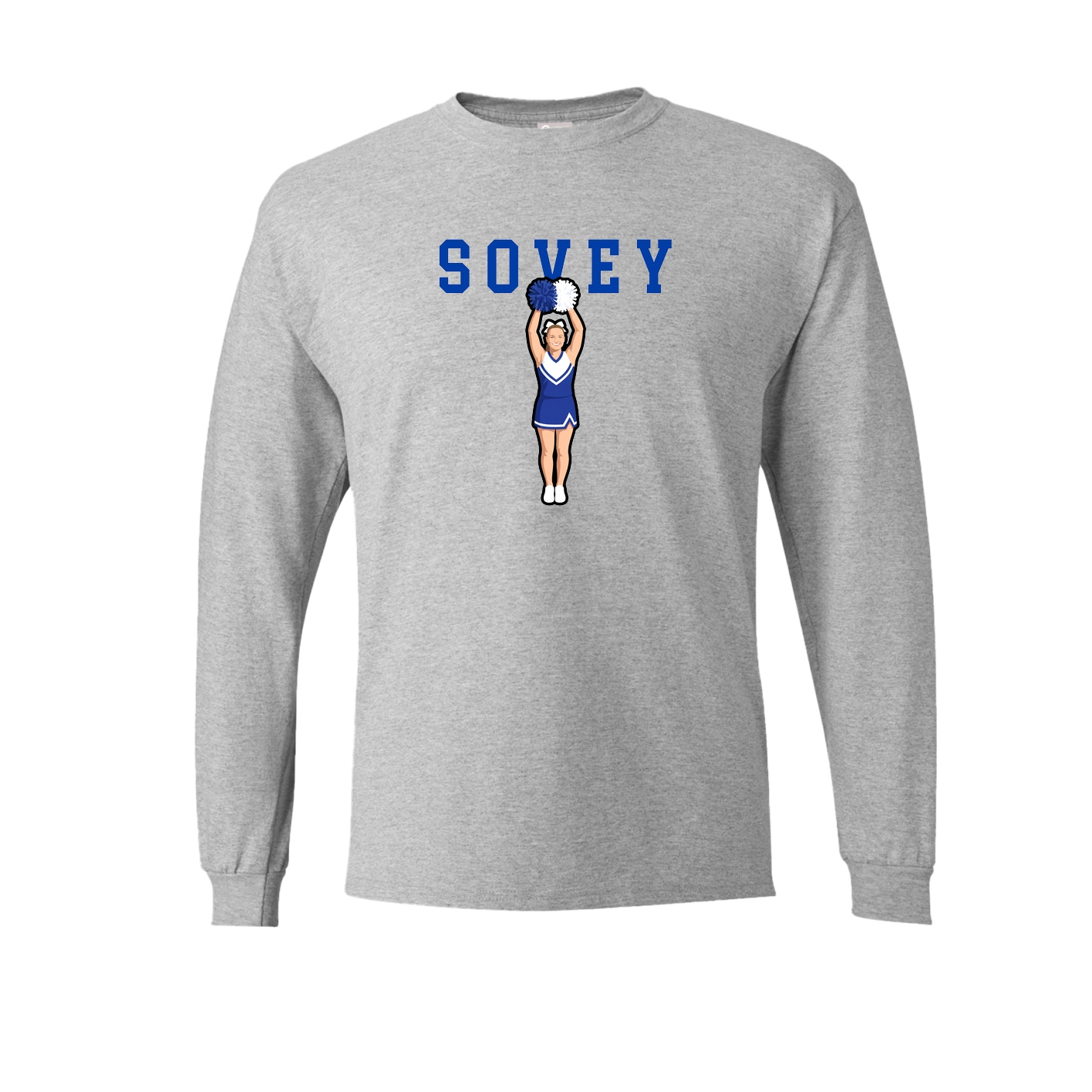 Long Sleeve Tee — Shirsey in Grey