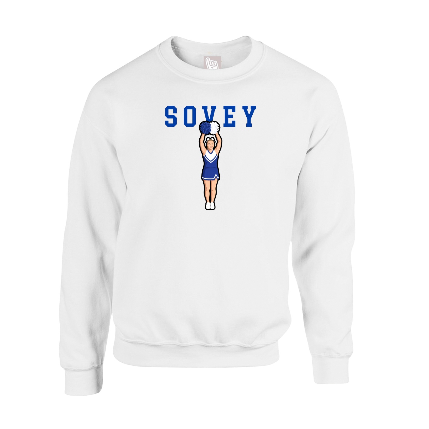 Fleece Crew — Shirsey in White